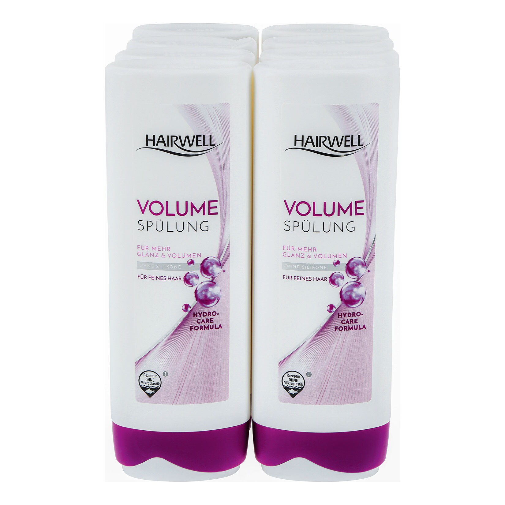Hairwell Sp&uuml;lung Volumen 300 ml, 8er Pack - Bild 1