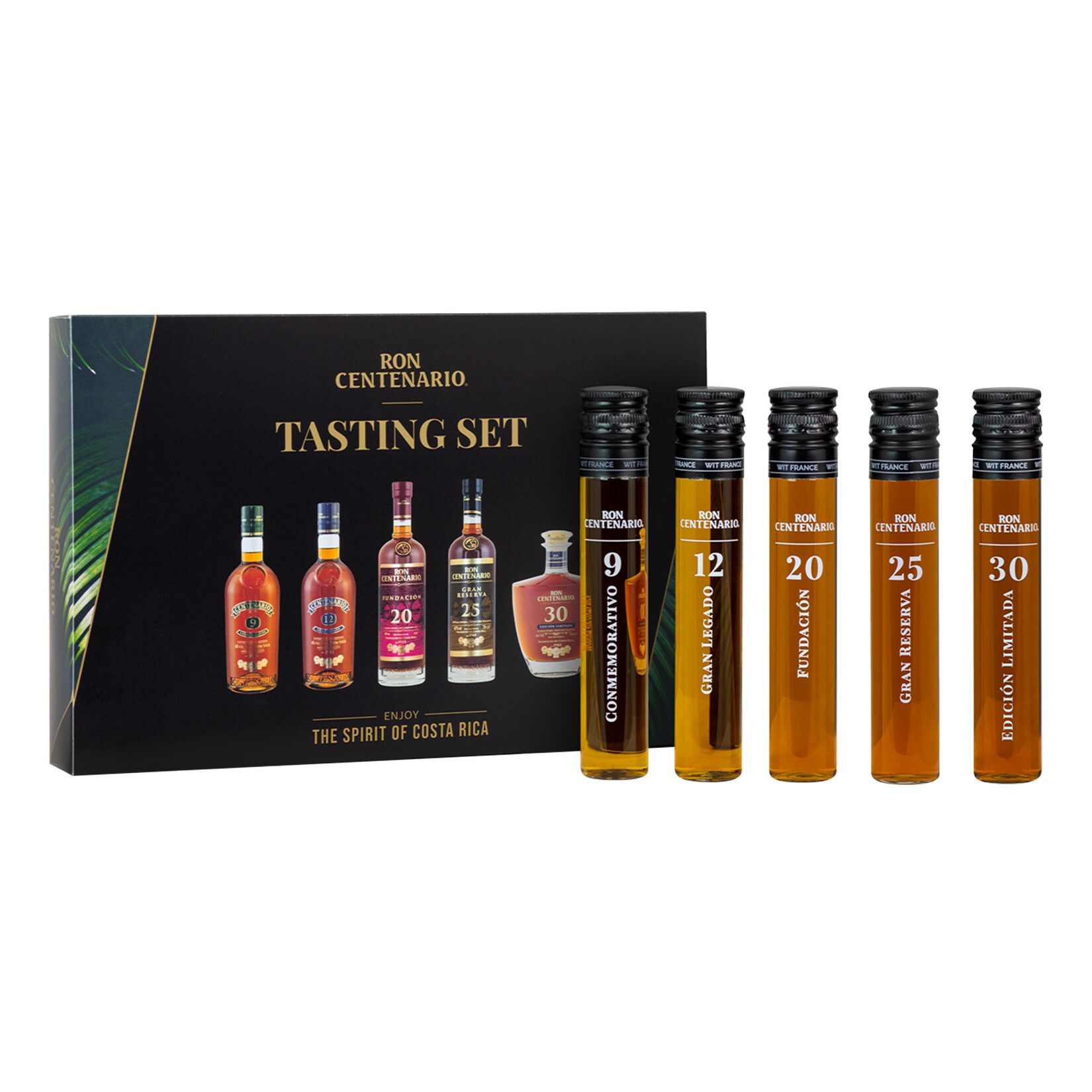 Ron Centenario Rum Premium Tasting Set 40,0 % vol 5 x 0,05 Liter - Bild 1
