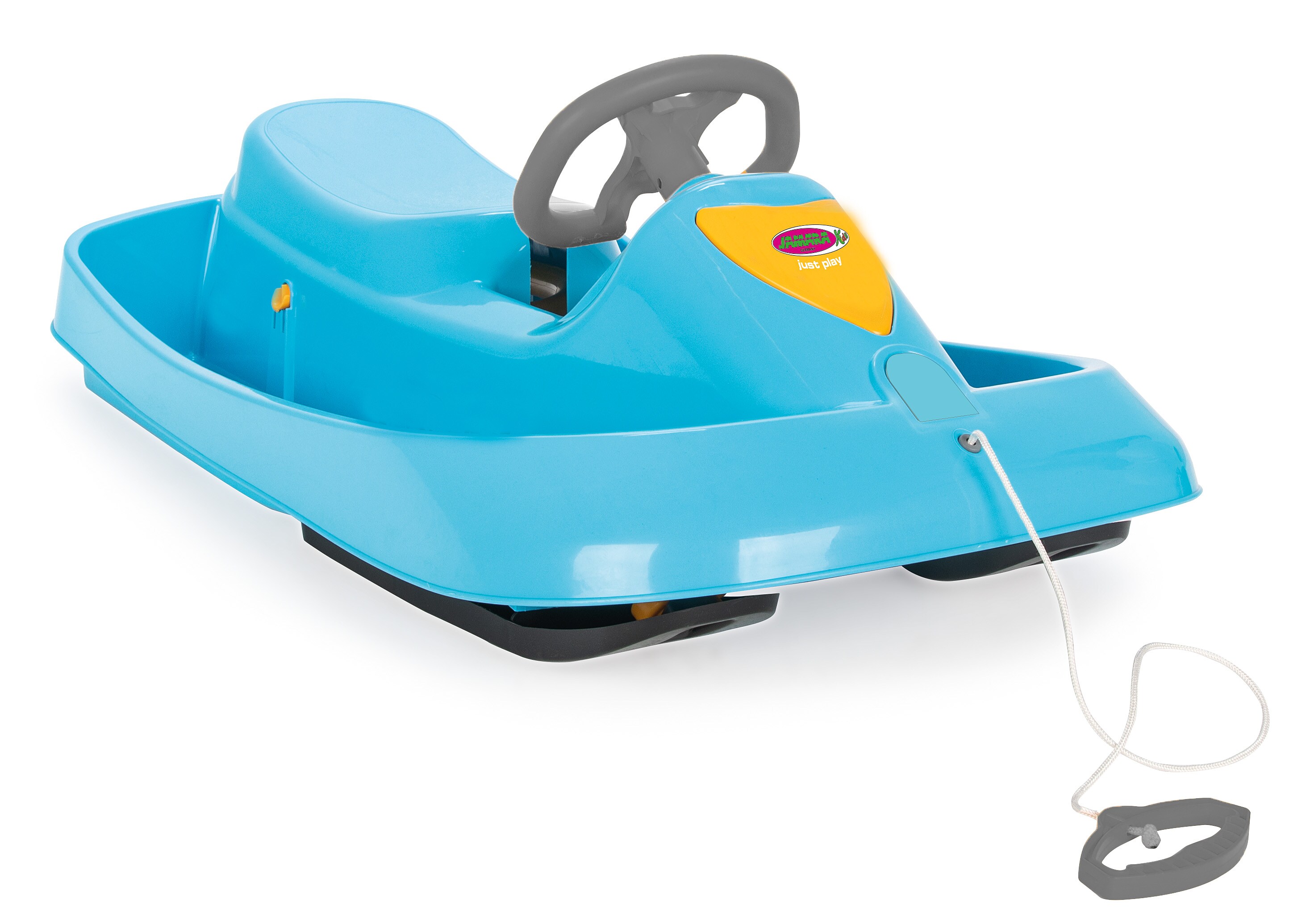 Jamara Snow Play Bob Ralley 100 cm blau mit Lenkrad und Bremse - Bild 1
