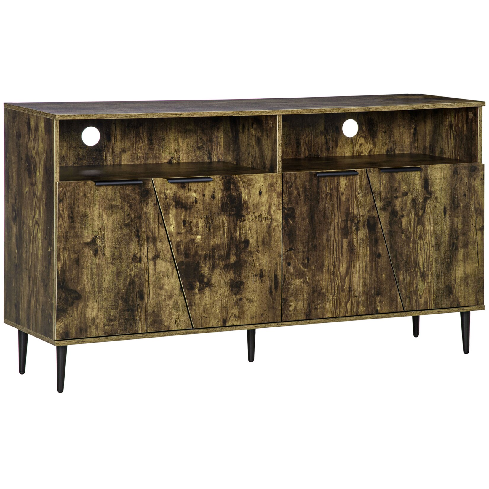 HOMCOM Küchenschrank Spanplatte | 04251774963121