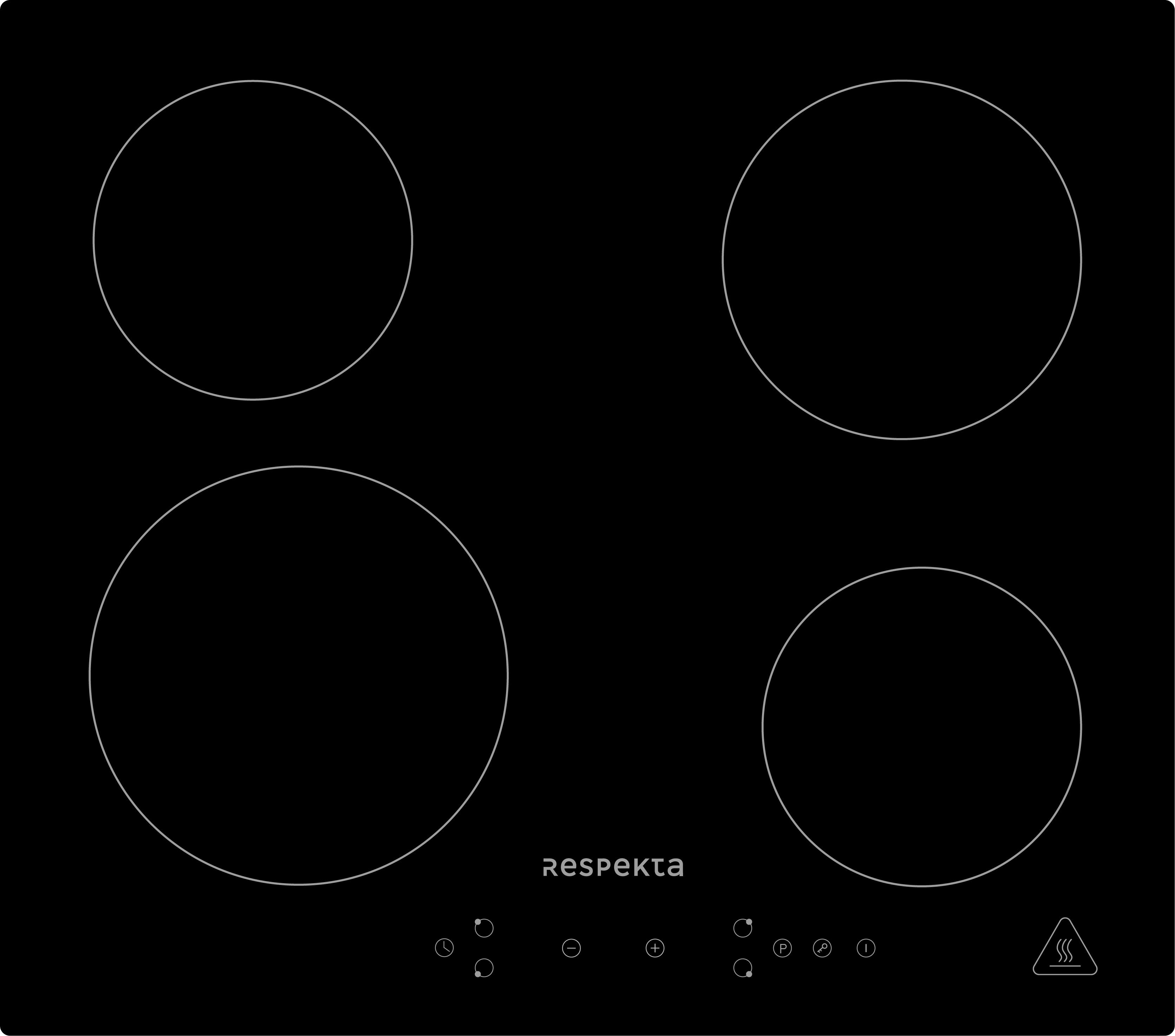 Respekta Rahmenloses Induktionskochfeld KM4295I-28 - Bild 1