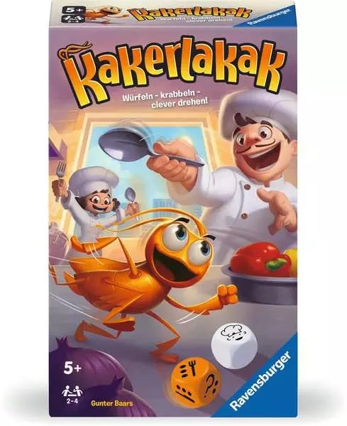 Mitbringspiele Ravensburger Kakerlakak MBS '24  - versch. Ausf&uuml;hrungen. - Bild 1