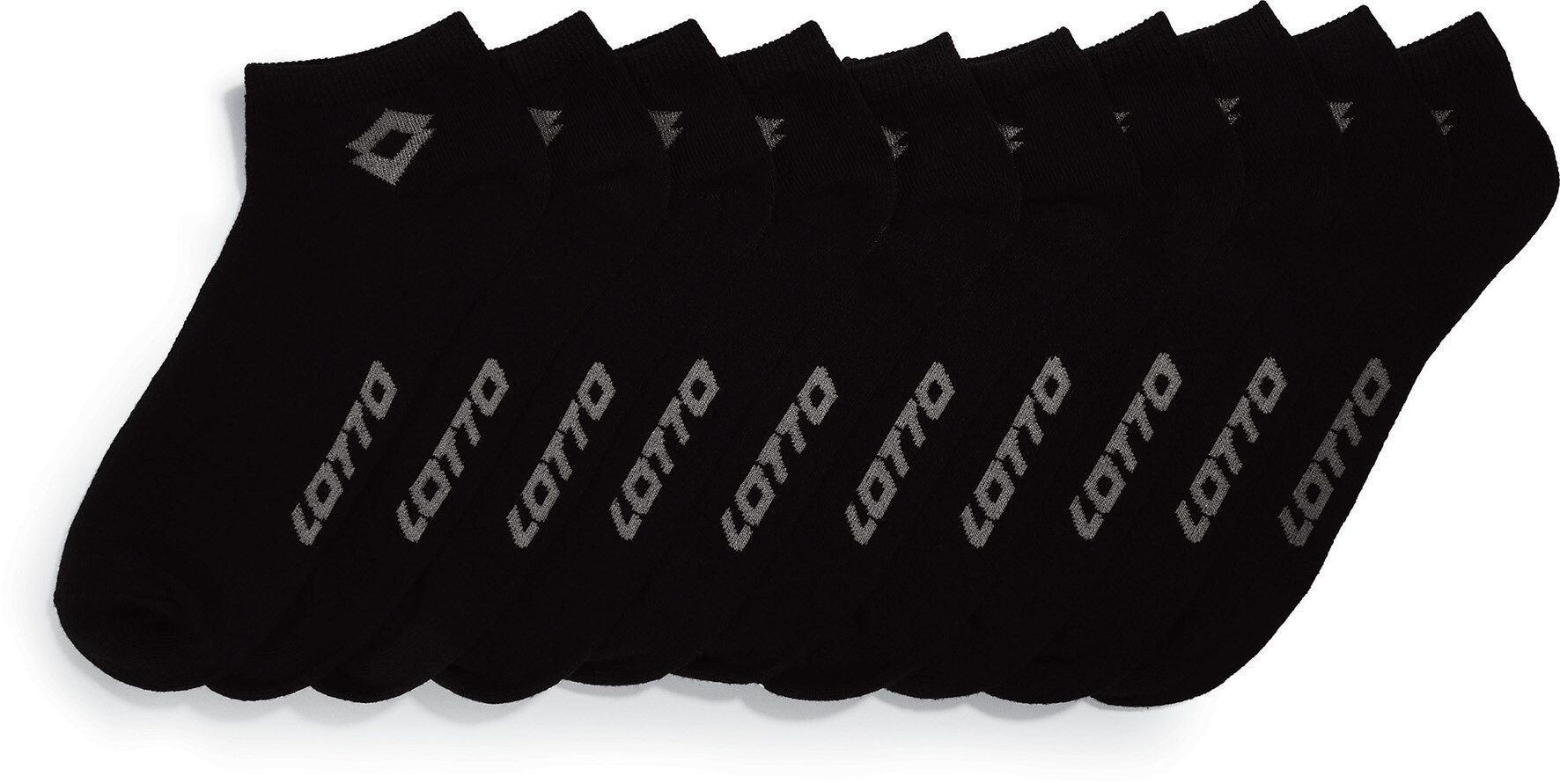 Lotto Herren Sneakersocken schwarz Gr. 39/42 - Bild 1