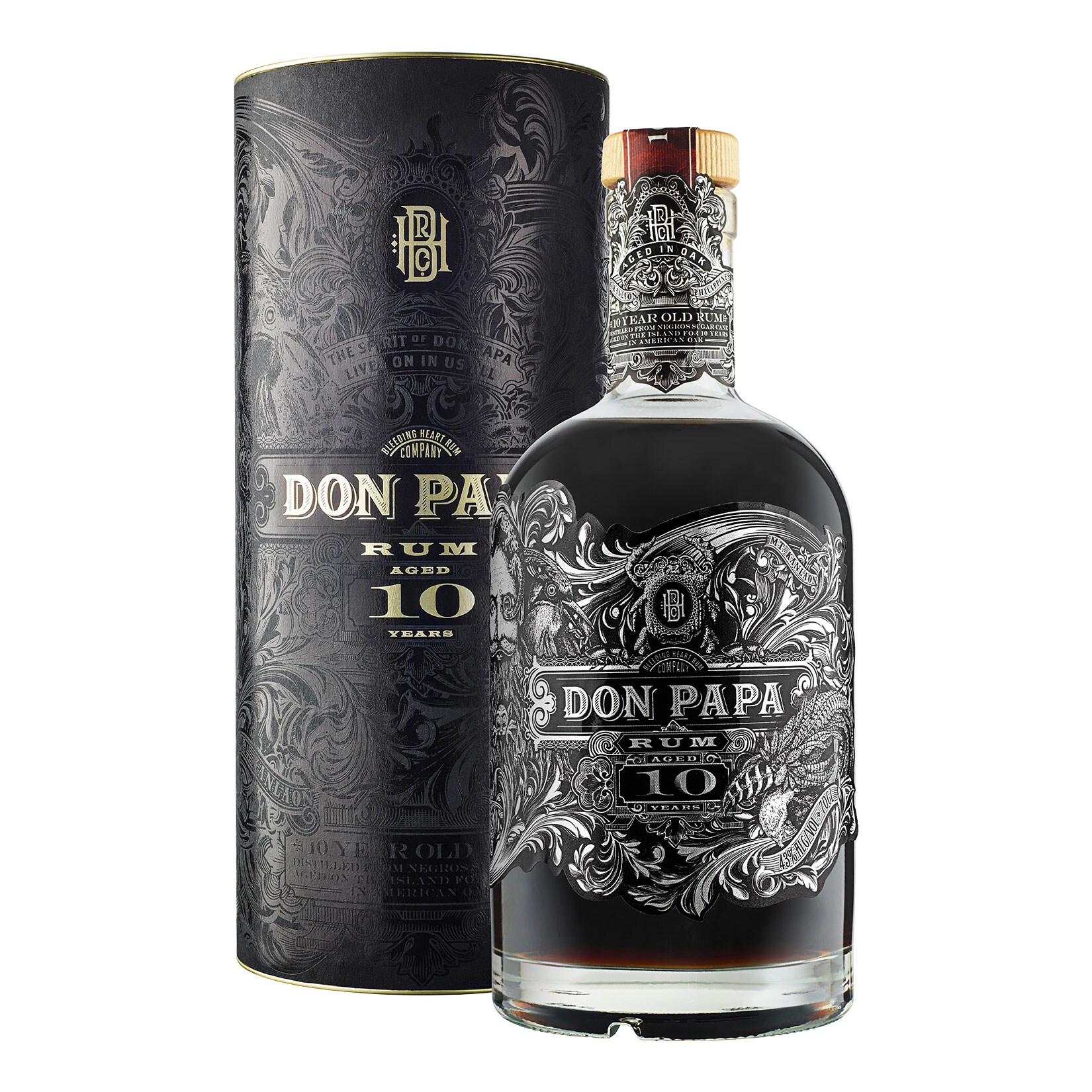 Don Papa Rum 10 Jahre 43,0 % vol 0,7 Liter - Bild 1