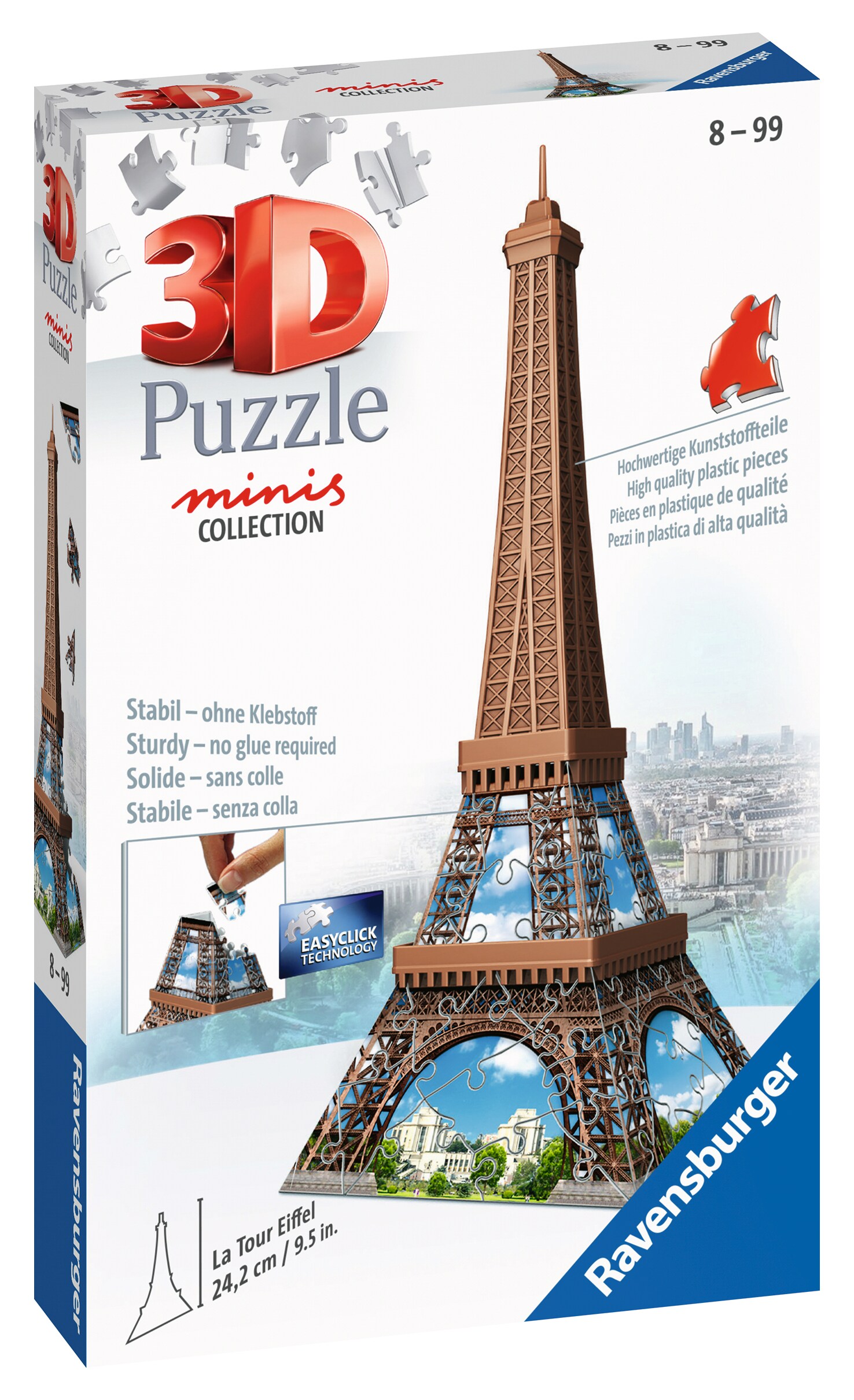 Paket 3D MINI BUILDINGS (Mini Eiffelturm) - Bild 1