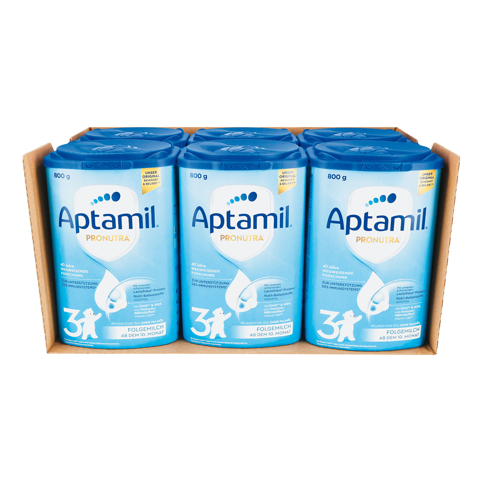 Aptamil Pronatura 3 800 g, 6er Pack - Bild 1