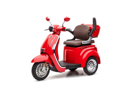 ECONELO online kaufen Farben Elektro-Dreiradroller, bei rot Lux versch. Netto -