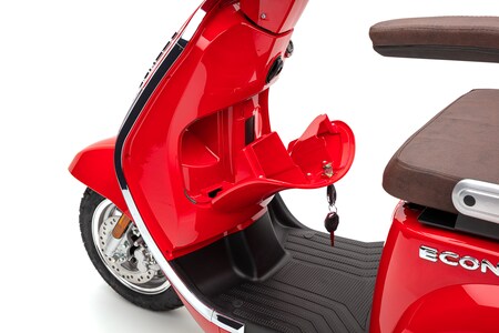 Elektro-Dreiradroller, Farben versch. online Netto rot kaufen - ECONELO Lux bei