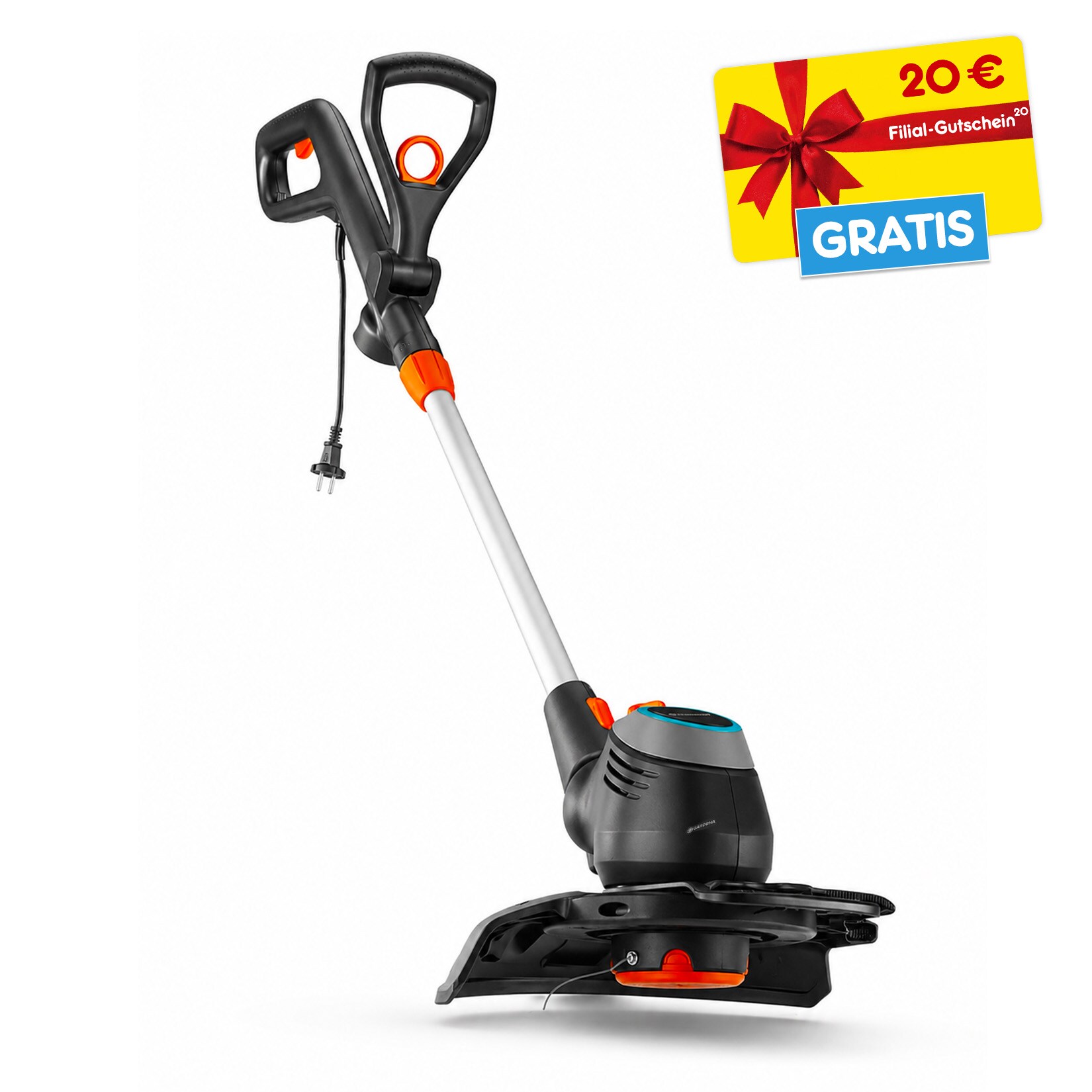 Gardena Rasentrimmer PowerCut 650/28 + 20 € Filial-Gutschein