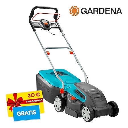 Gardena Elektro-Rasenmäher PowerMax 1400/34 + 30€ Filial-Gutschein - Bild 1