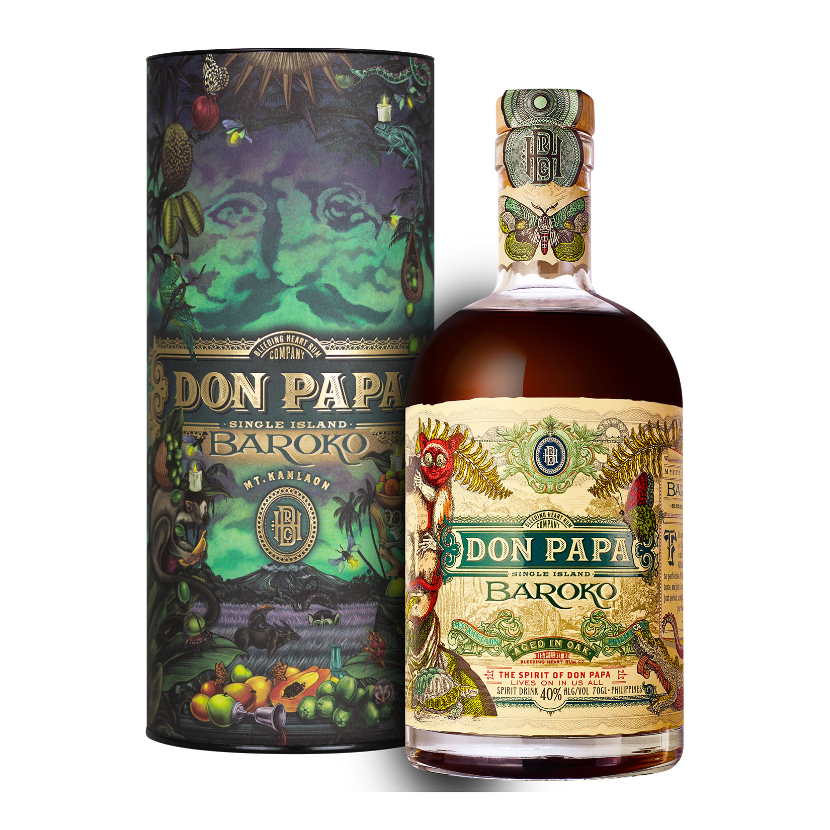 Don Papa Baroko Harvest Canister 40,0 % Vol 0,7 Liter Online Kaufen Bei ...