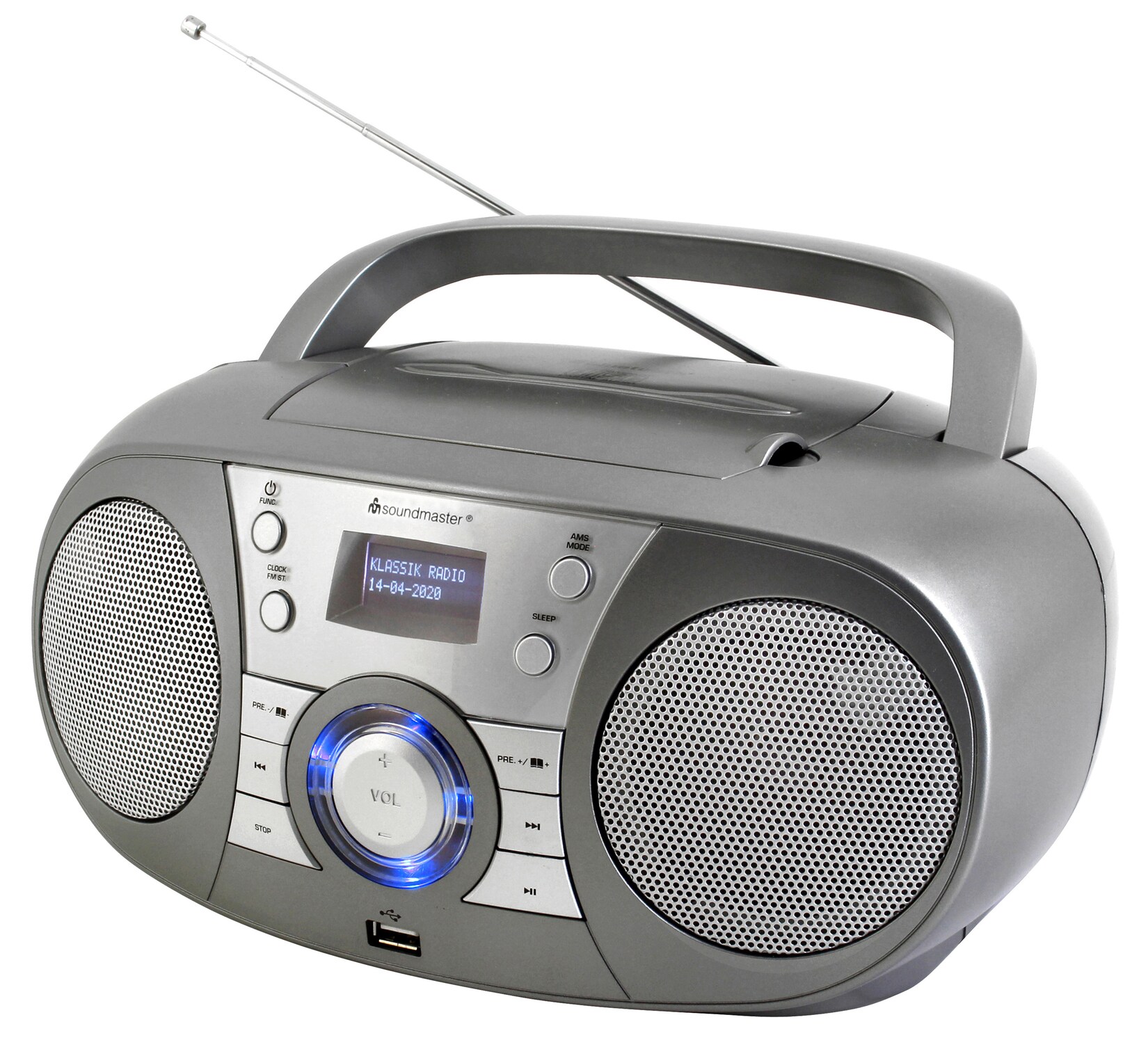 Soundmaster SCD1800TI CD Boombox | 04005425010500