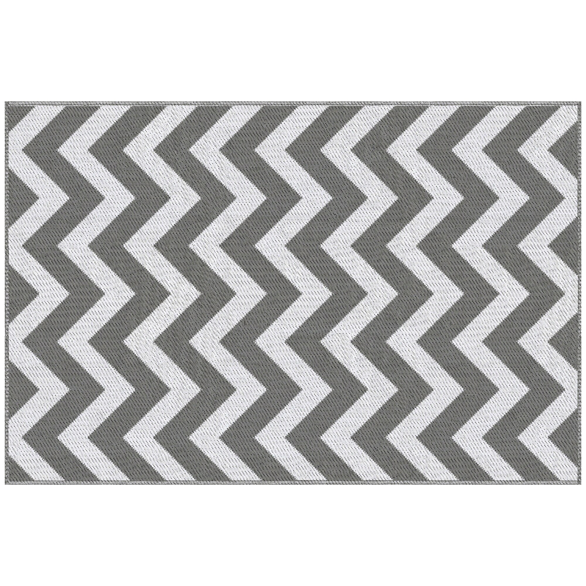 Outsunny Outdoor Teppich 310g/m&sup2; PP - Bild 1