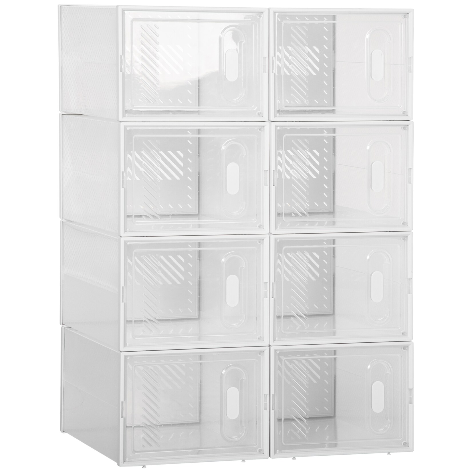 HOMCOM DIY Schuhschrank Kunststoff | 04251774962643