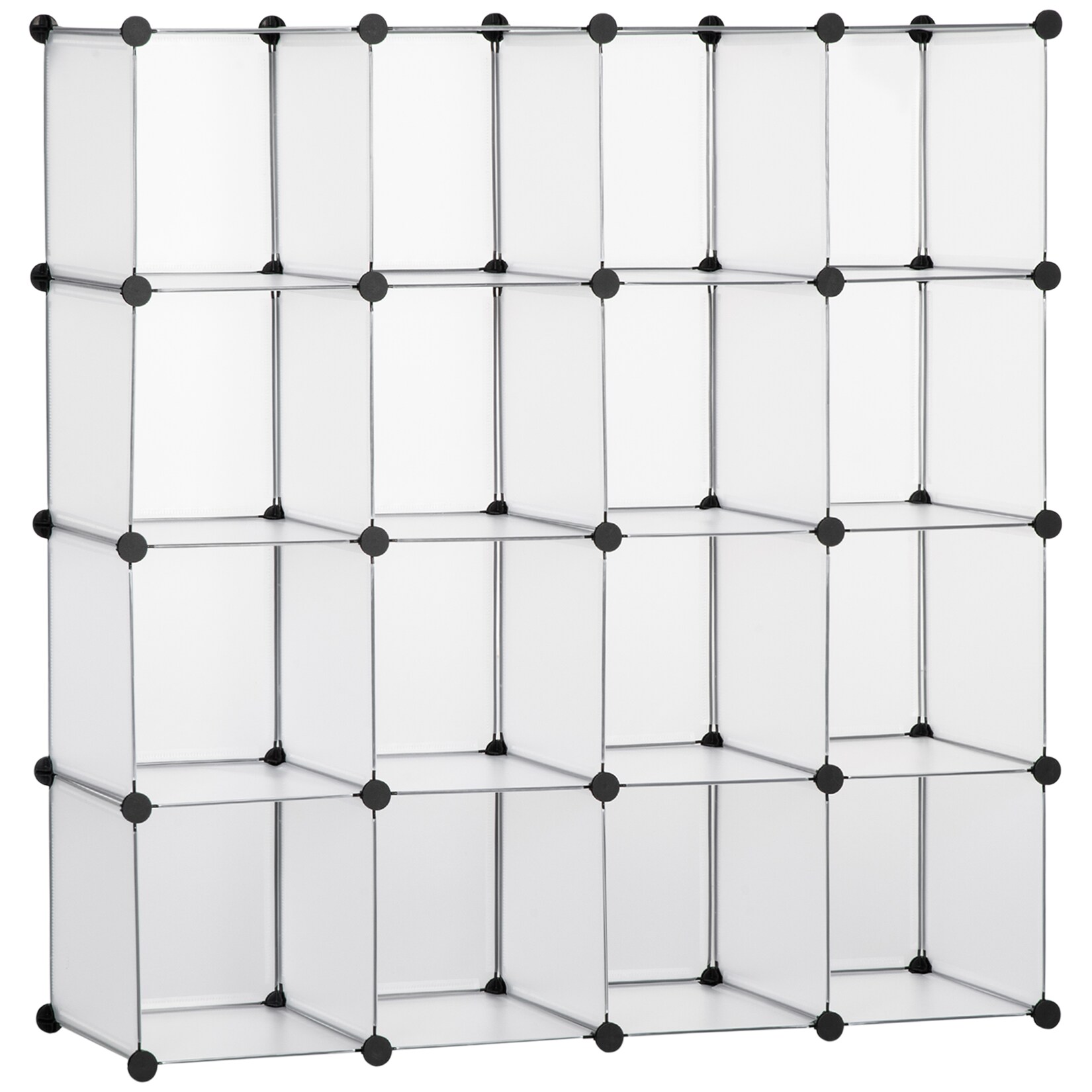 HOMCOM Würfel-Organisator PP, Stahl | 04251774962865