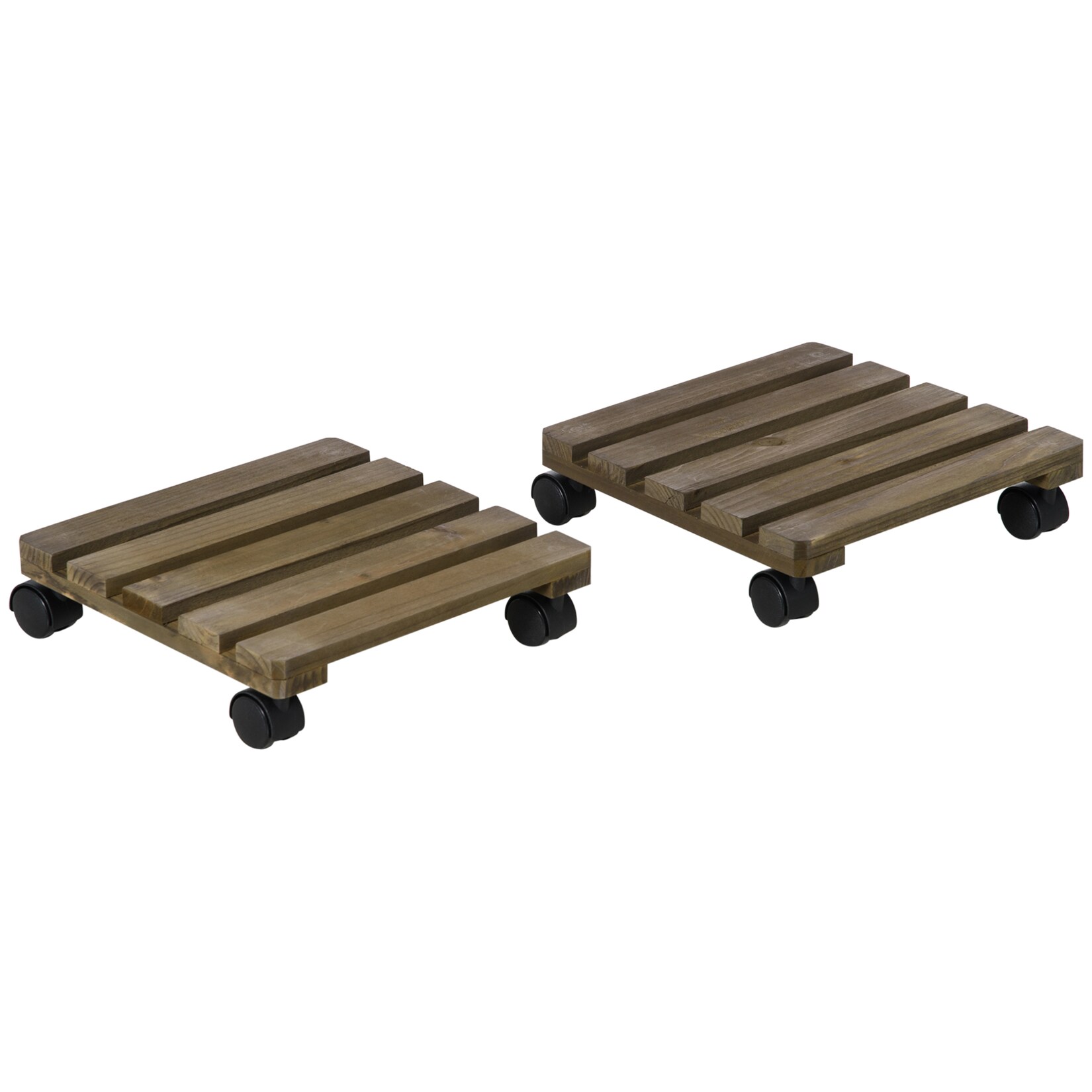 Outsunny Pflanzenständer Tannenholz | 04255633517753