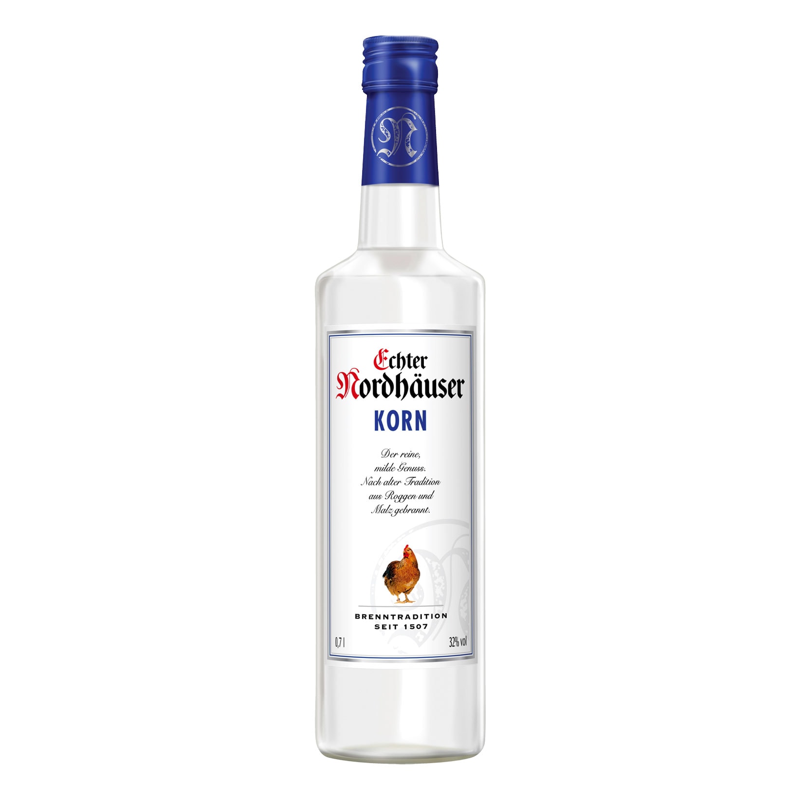 Echter Nordh&auml;user Korn 32,0 % vol 0,7 Liter - Bild 1