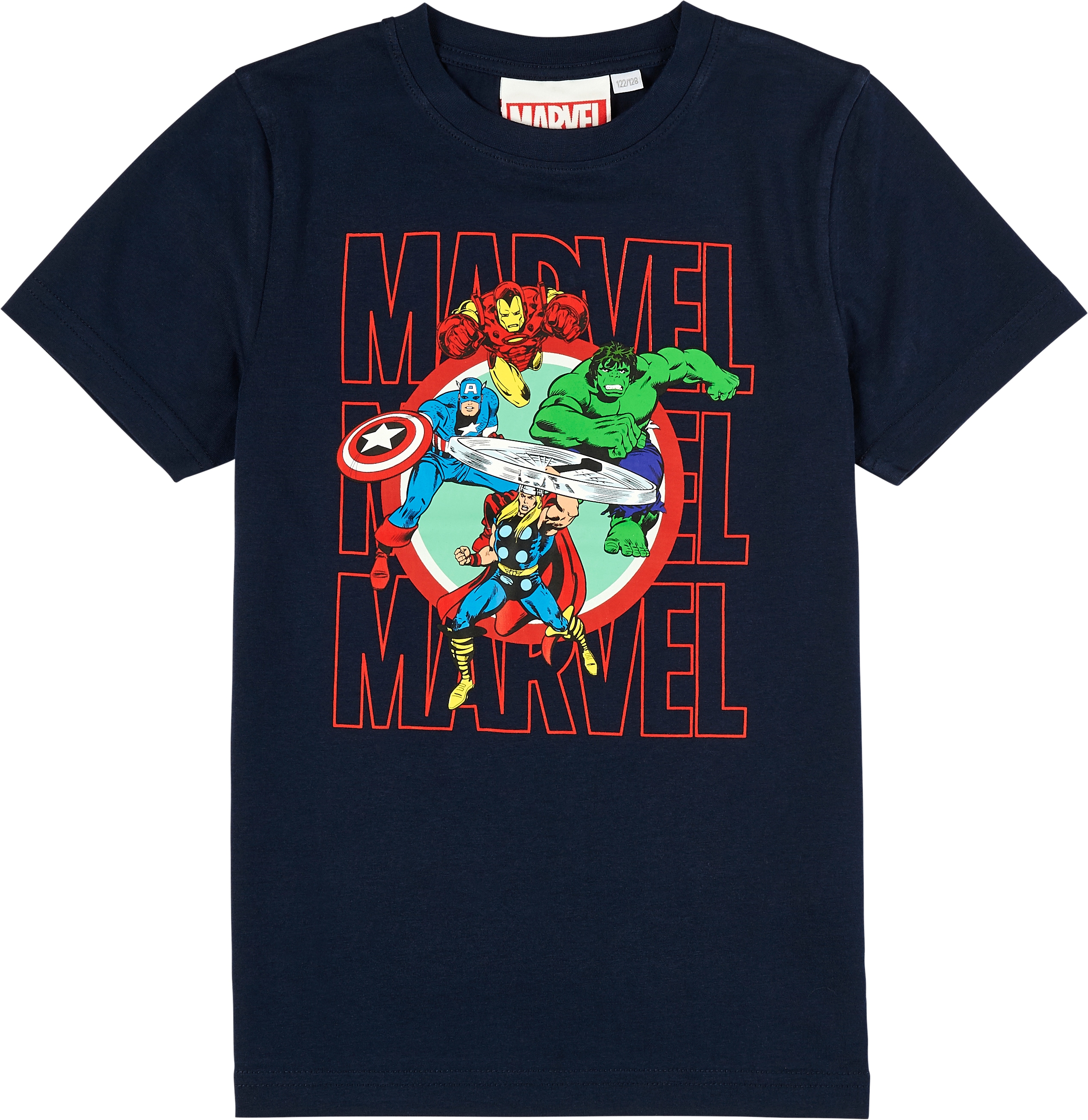 Kinder T-Shirt Marvel Gr. 98/104 - Bild 1