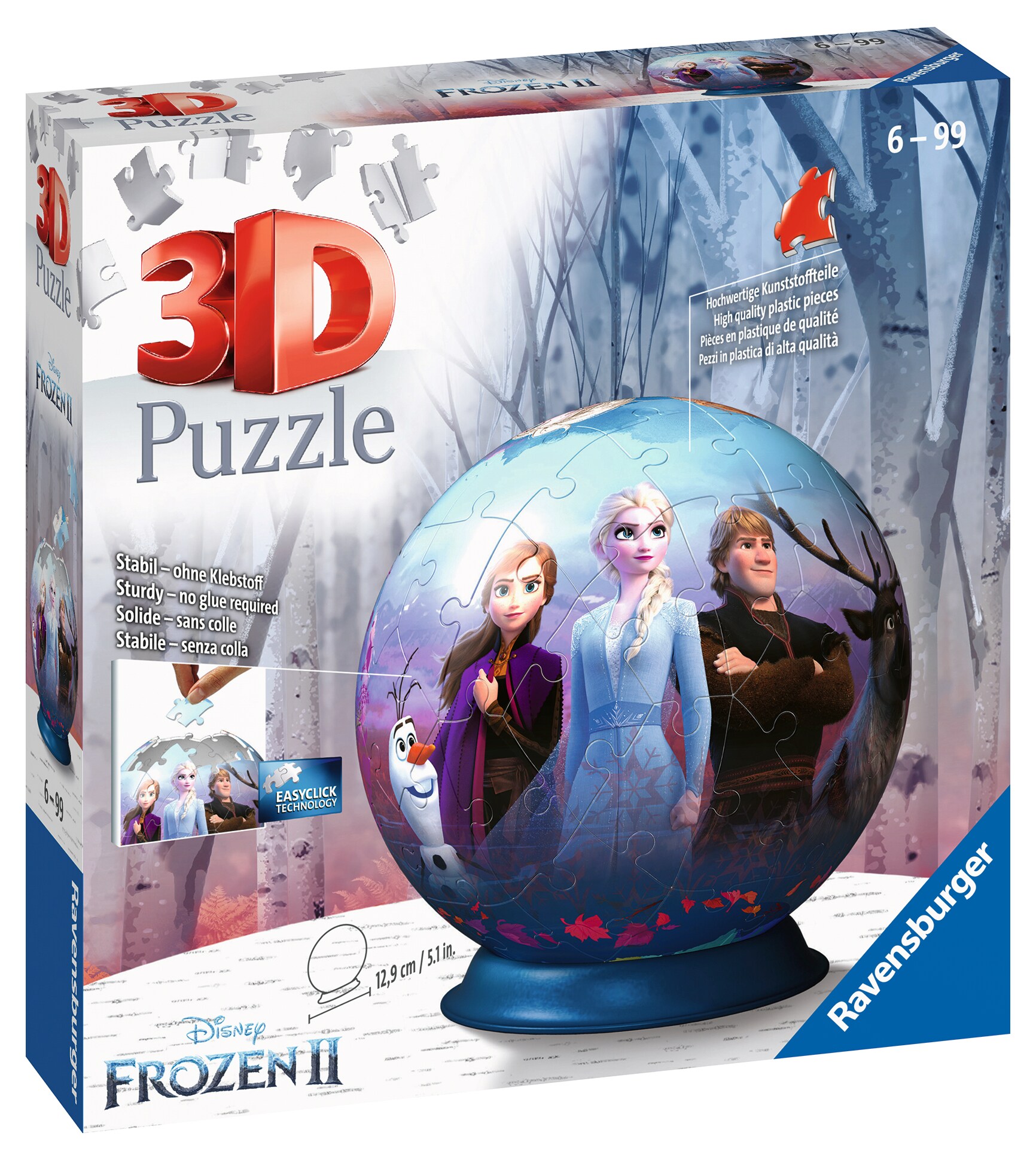 Ravensburger 3D Puzzle-Ball Frozen 2 - 1 ST - Bild 1