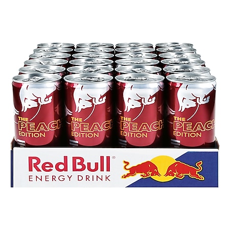 Red Bull The Peach Edition 0,25 Liter Dose, 24er Pack - Bild 1