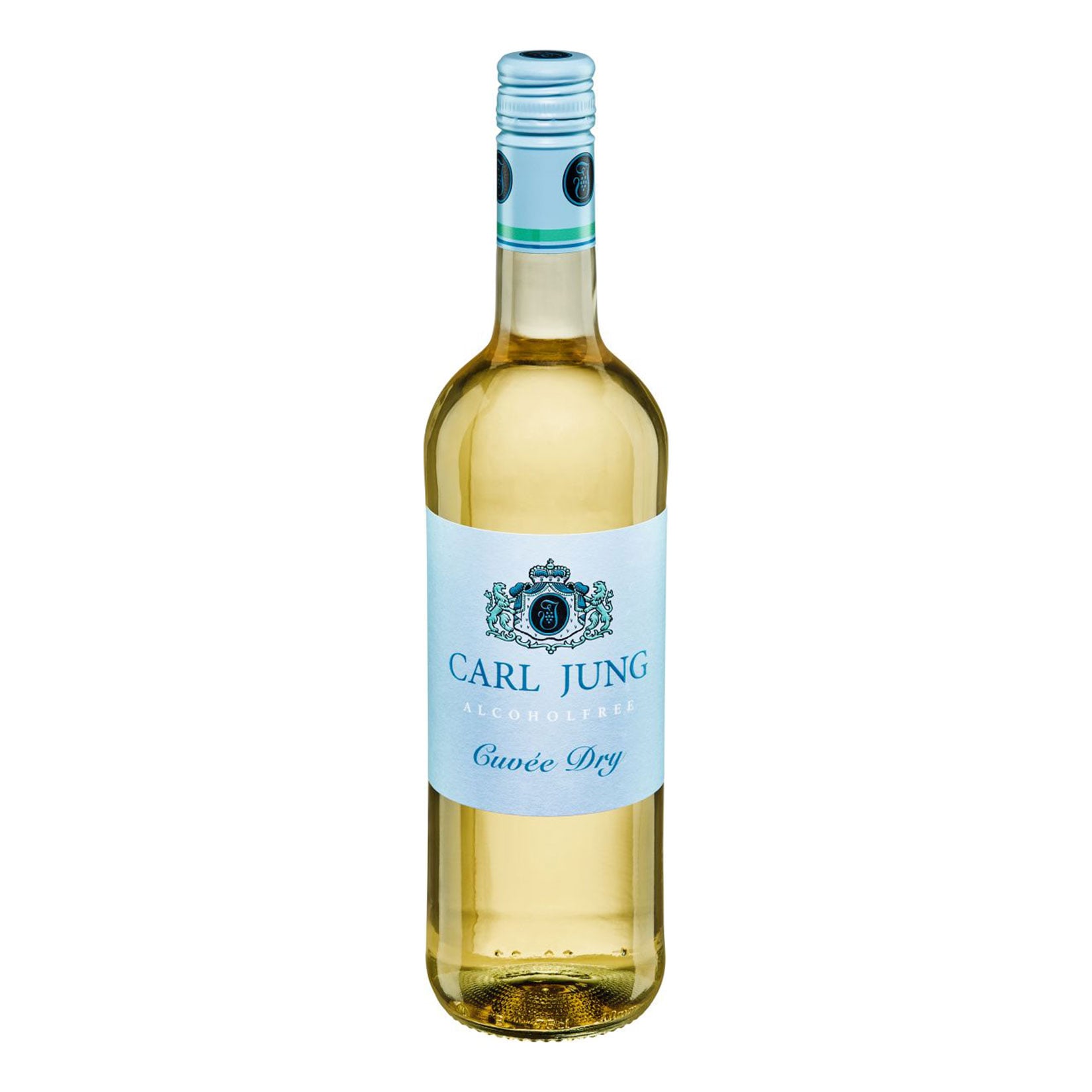 Carl Jung Cuv&eacute;e Wei&szlig; trocken alkoholfreier Wein 0,75 Liter - Bild 1