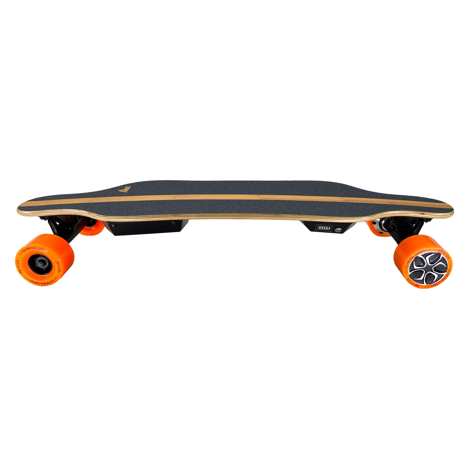 AsVIVA LB1 E-Longboard / E-Skateboard, orange - versch. Farben - Bild 1