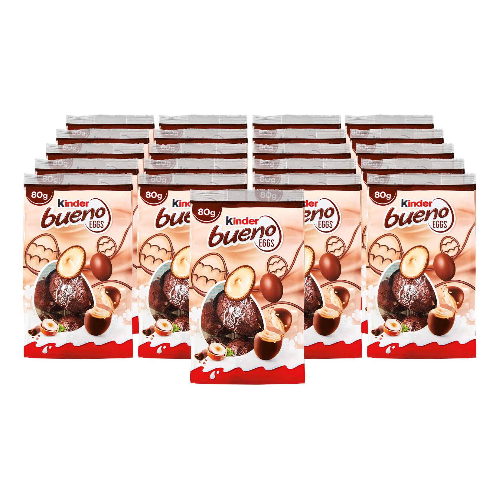 Kinder Bueno Eggs 80 g, 21er Pack - Bild 1