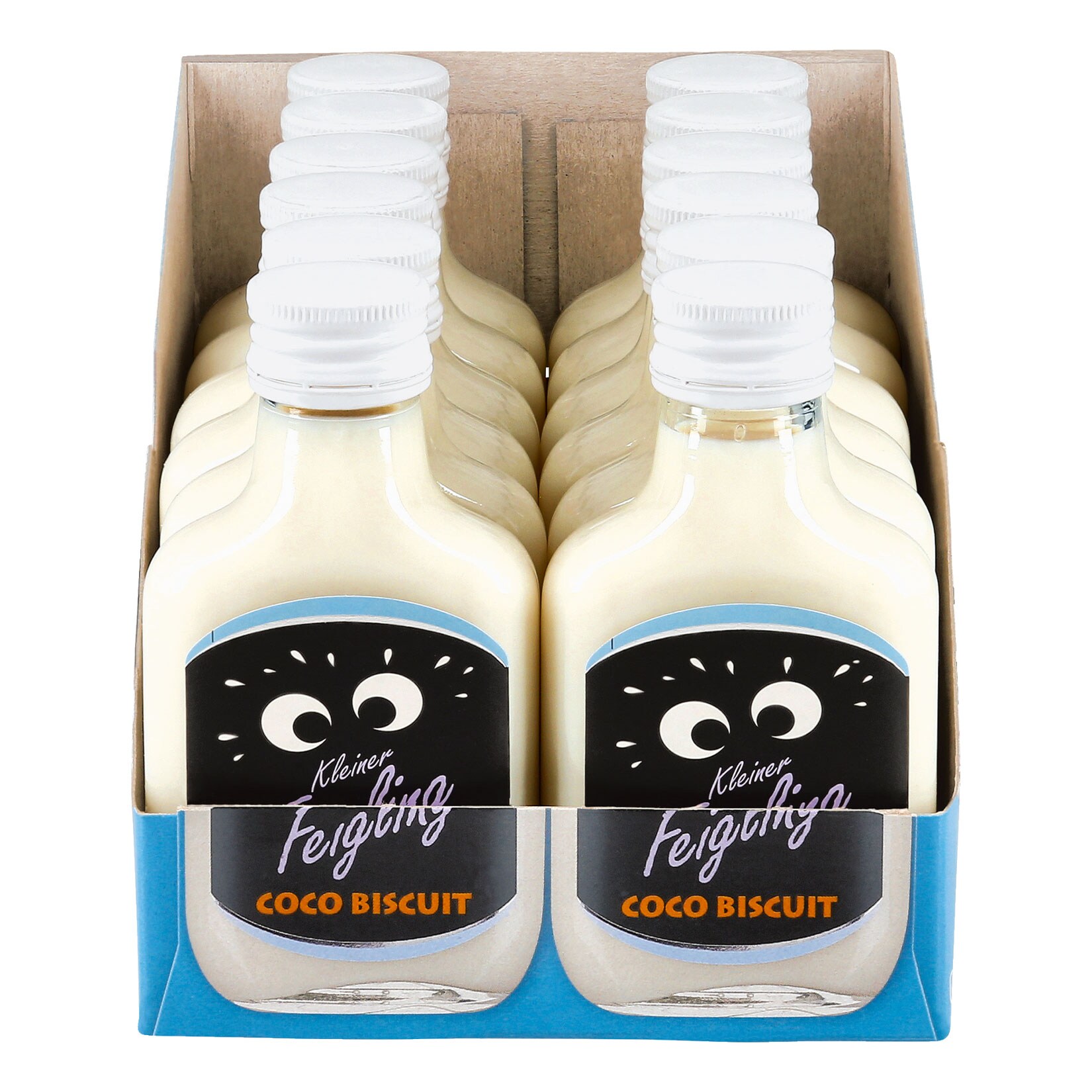 Kleiner Feigling Coco Biscuit 15,0 % 100 ml, 12er Pack - Bild 1