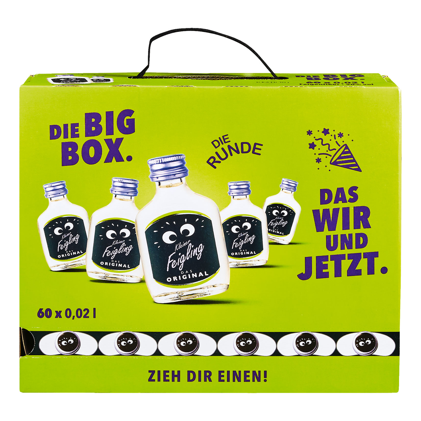 Kleiner Feigling Das Original Big-Box 20,0 % vol 20 ml, 60er Pack - Bild 1