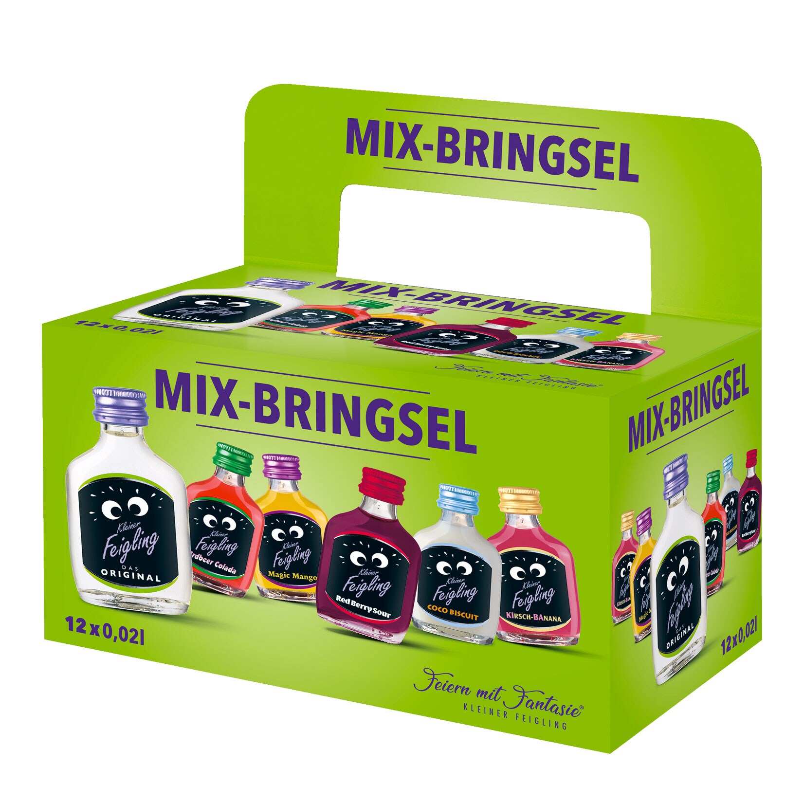 Kleiner Feigling Mix-Bringsel 15,0 - 20,0 % vol 0,02 Liter, 12er Pack - Bild 1