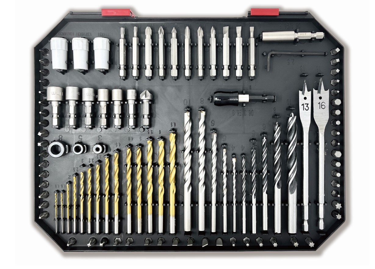 starQ Bohrer-Schrauben-D&uuml;bel-Koffer - Bild 1