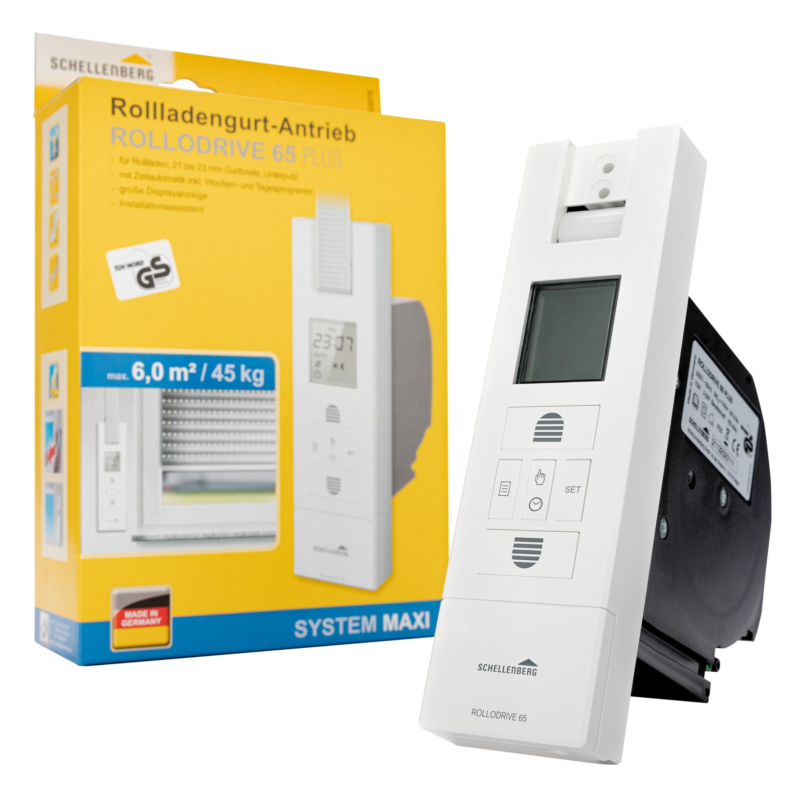 Schellenberg Rolladengurtantrieb RolloDrive 65 Plus | 04003971227663