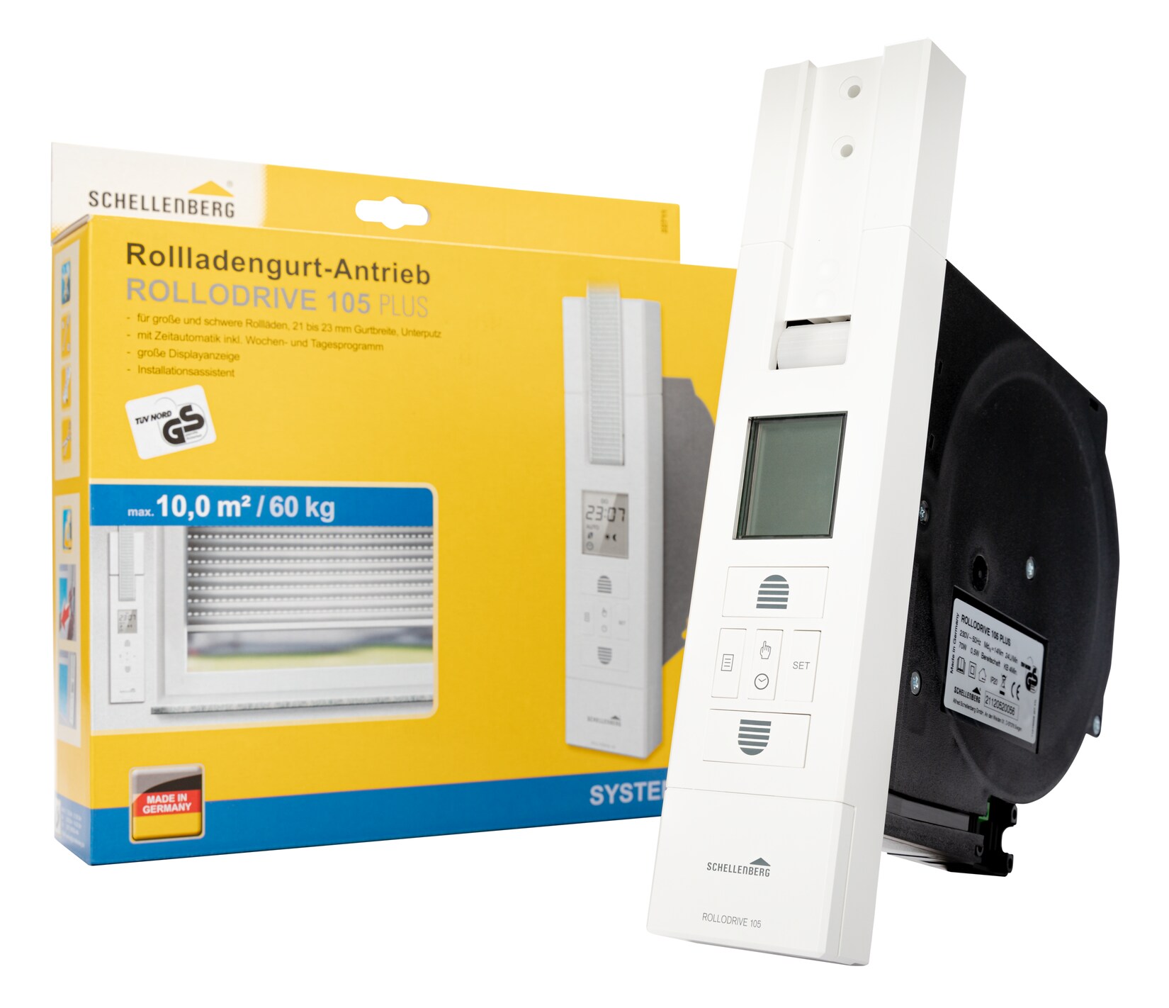 Schellenberg Rolladengurtantrieb RolloDrive 105 Plus | 04003971227113