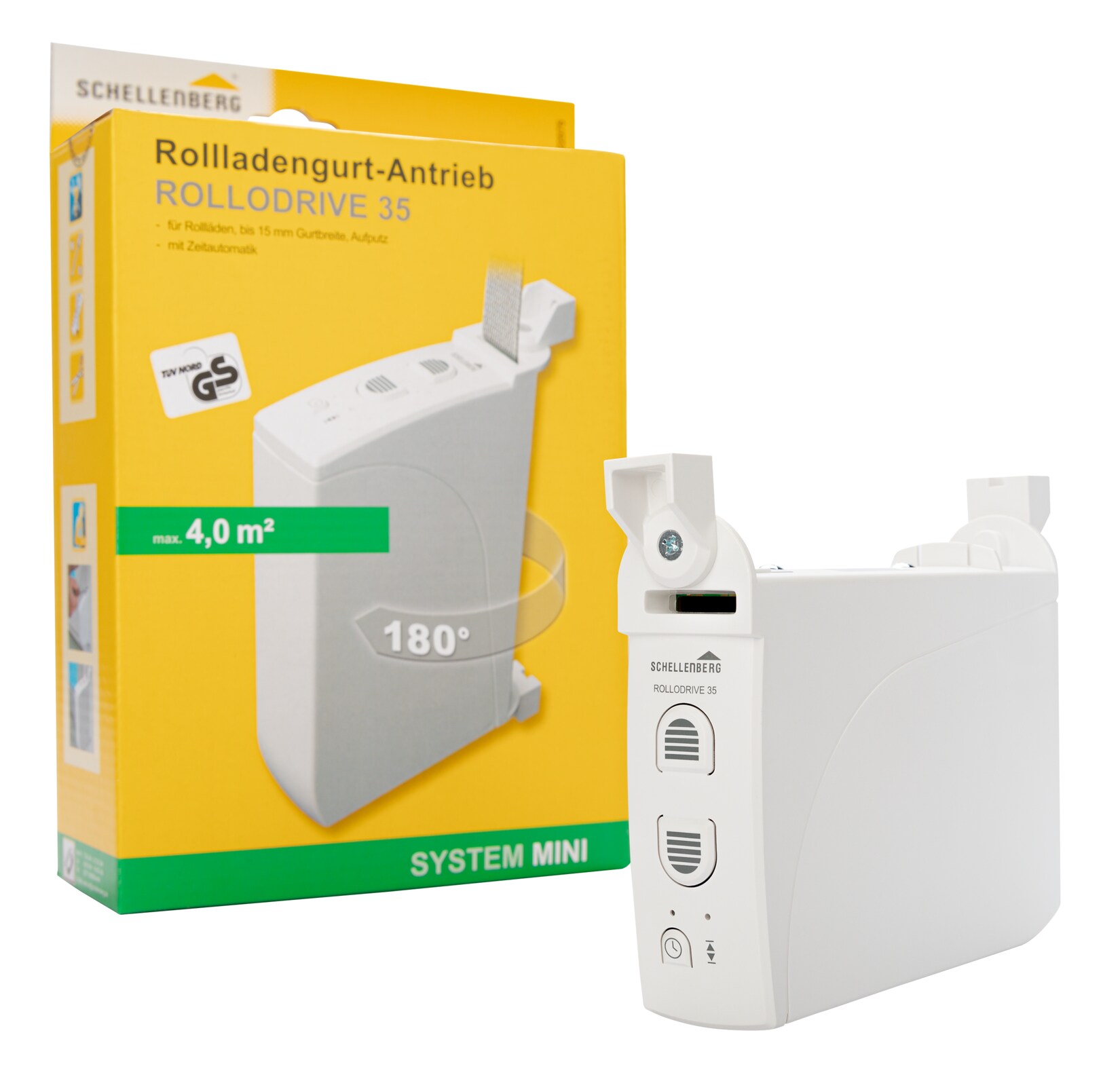 Schellenberg Rolladengurtantrieb RolloDrive 35 | 04003971227359