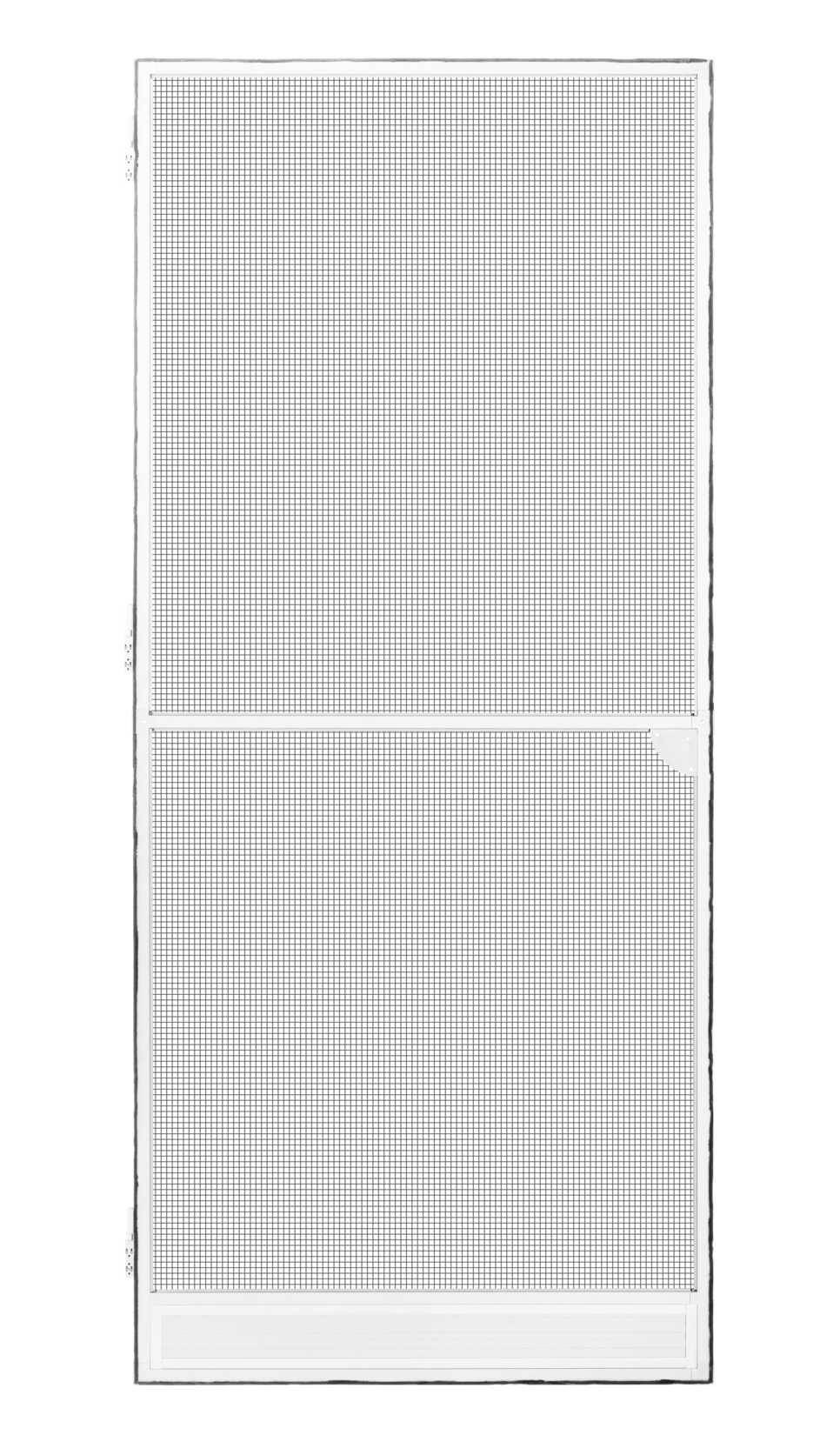 Schellenberg Fliegengittertür Premium, 100 x 215 cm, weiß