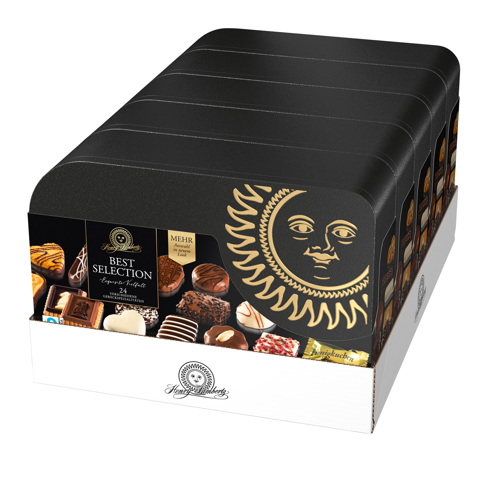 Henry Lambertz Geb&auml;ckmischung Best Selection 1000 g, 5er Pack - Bild 1