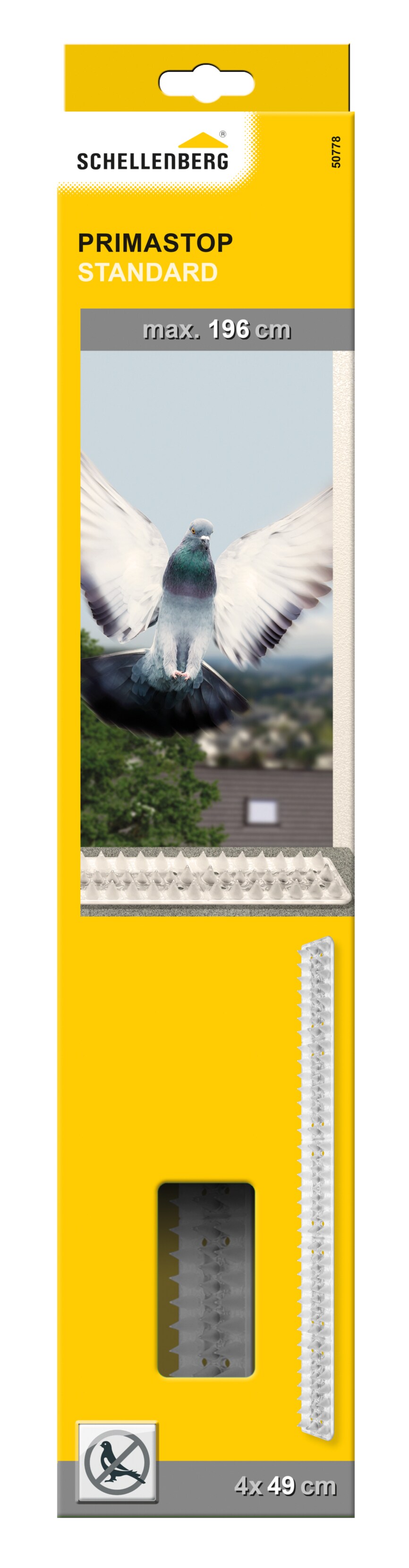 Schellenberg Vogelabwehr-Set STANDARD semi-transparent - Bild 1