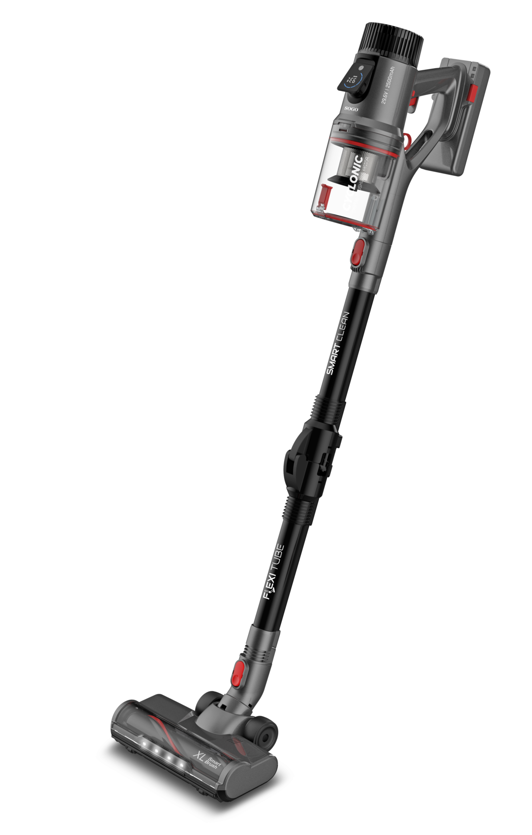 SOGO Akku-Staubsauger 2-in-1 Smart Technologie | 08425490137029