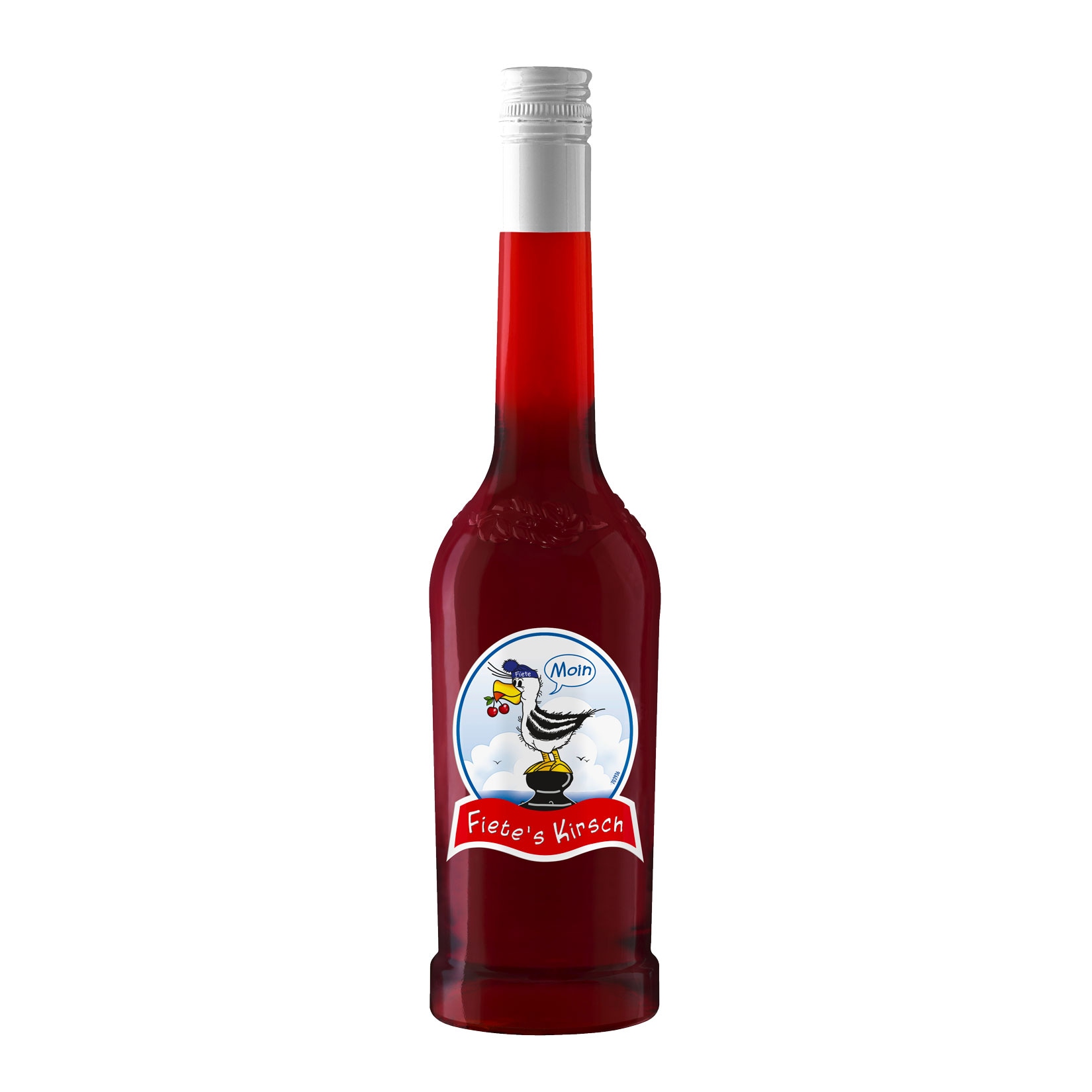 Fiete's Kirsche mit Wodka 15,0 % vol 0,5 Liter - Bild 1