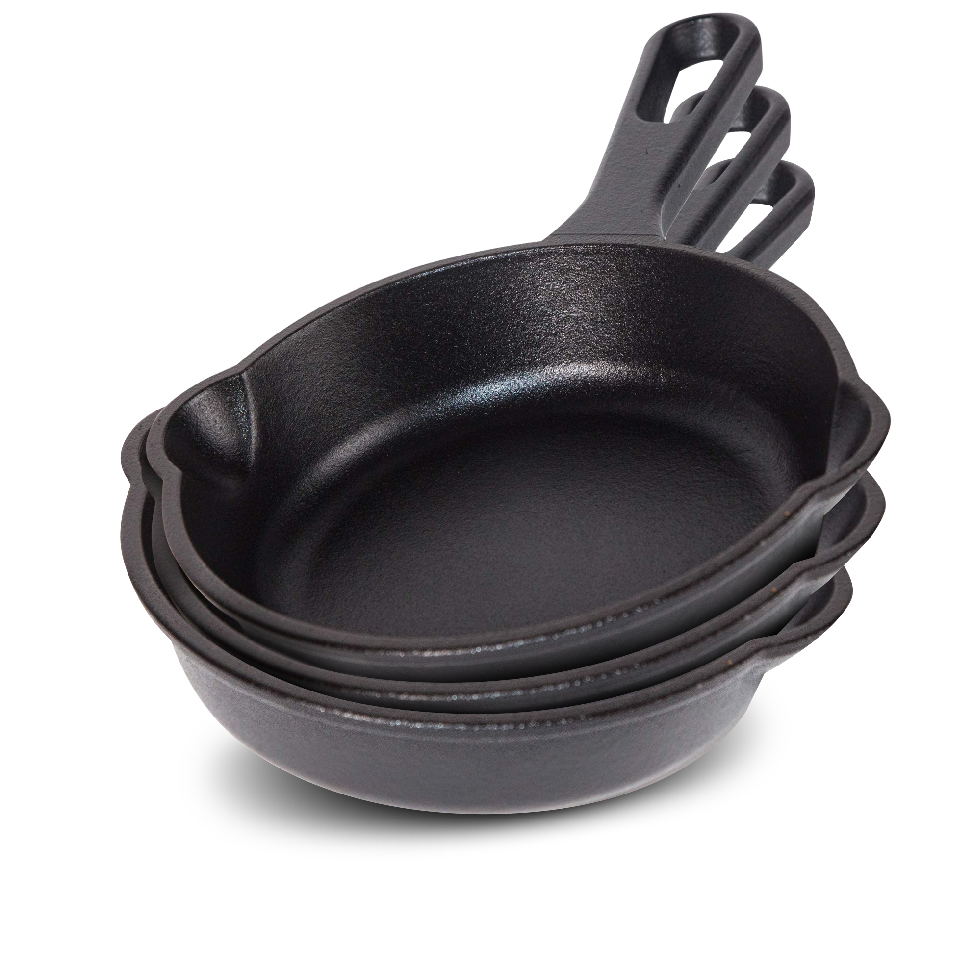 Gusseisenpf&auml;nnchen 3er Set - Bild 1