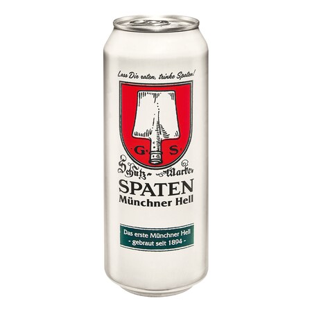 Spaten Münchner vol Liter Hell online kaufen % Netto 0,5 Dose, 24er 5,2 Pack bei