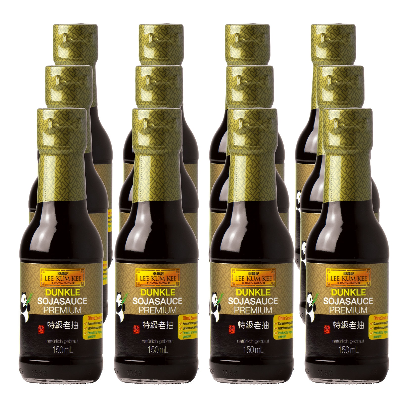 Lee Kum Kee Sojasauce Supreme dunkel 150 ml, 12er Pack - Bild 1