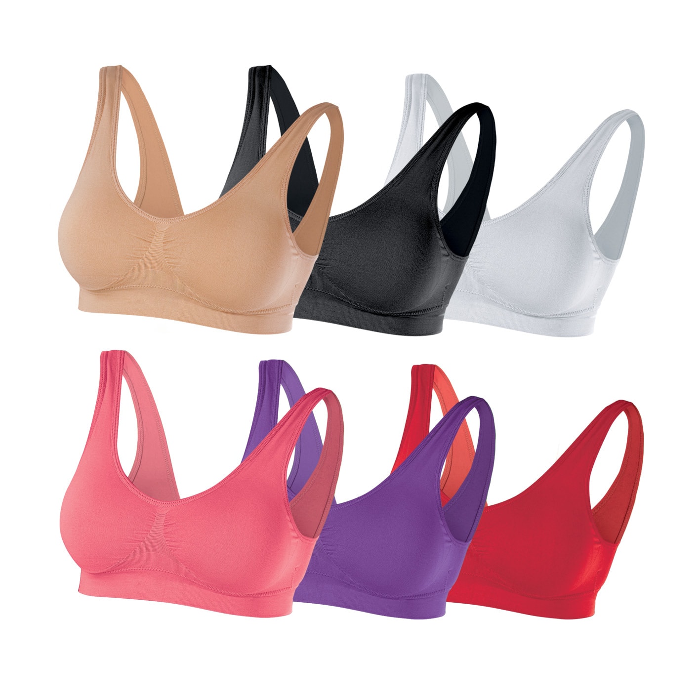 SLIMmaxx Super-BH Mailand 6er-Set- versch. Gr&ouml;&szlig;en - 40/42 (L) - Bild 1