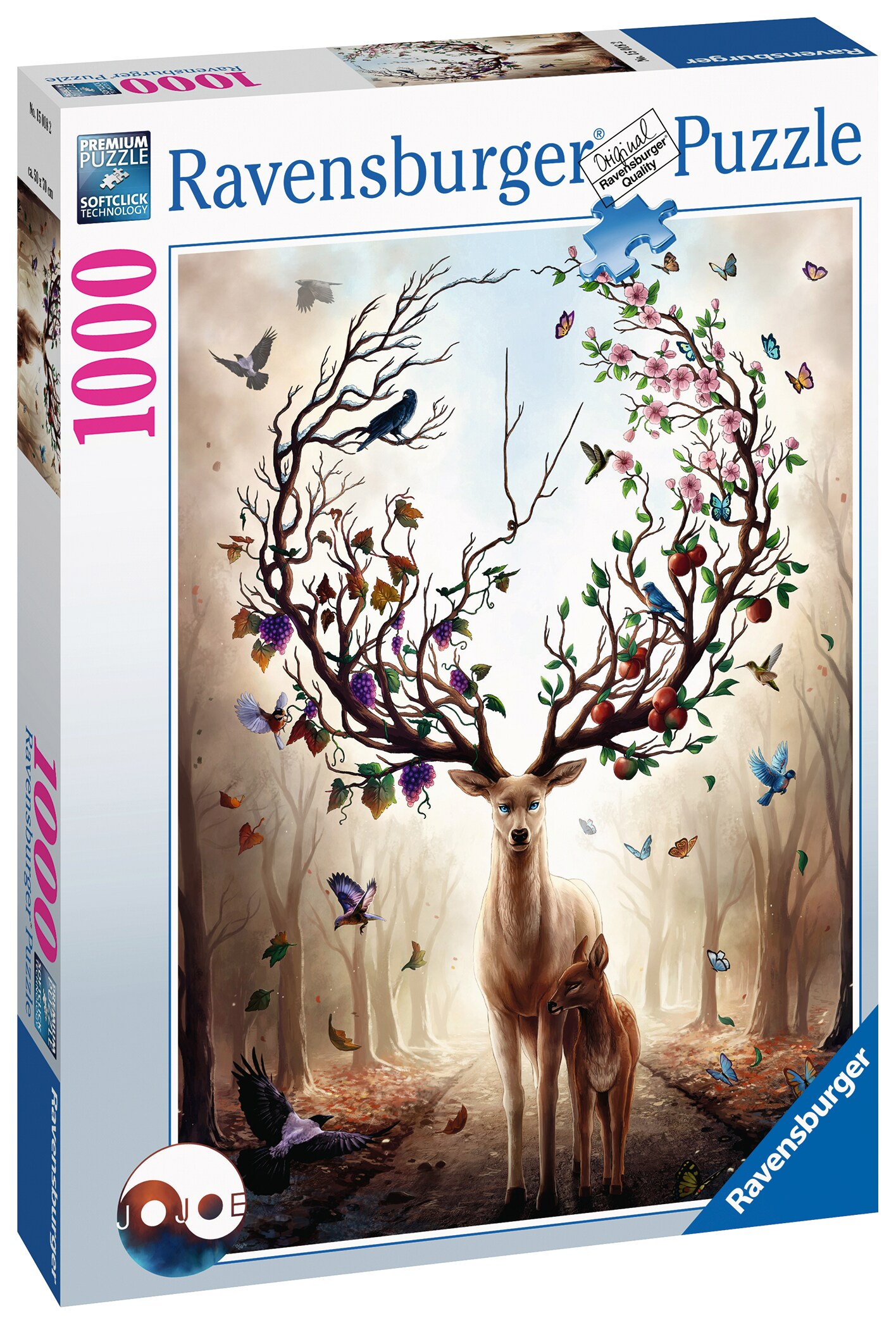 Ravensburger 1000 Teile Puzzle (Magischer Hirsch) versch. Ausf&uuml;hrungen - Bild 1