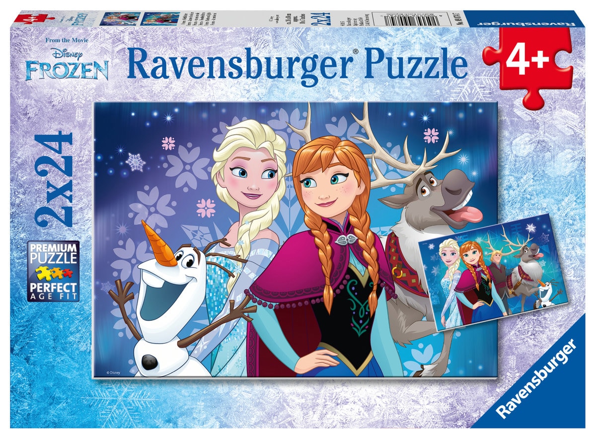 Paket Kinderpuzzles Disney Frozen Northern Lights versch. Ausf&uuml;hrungen - Bild 1