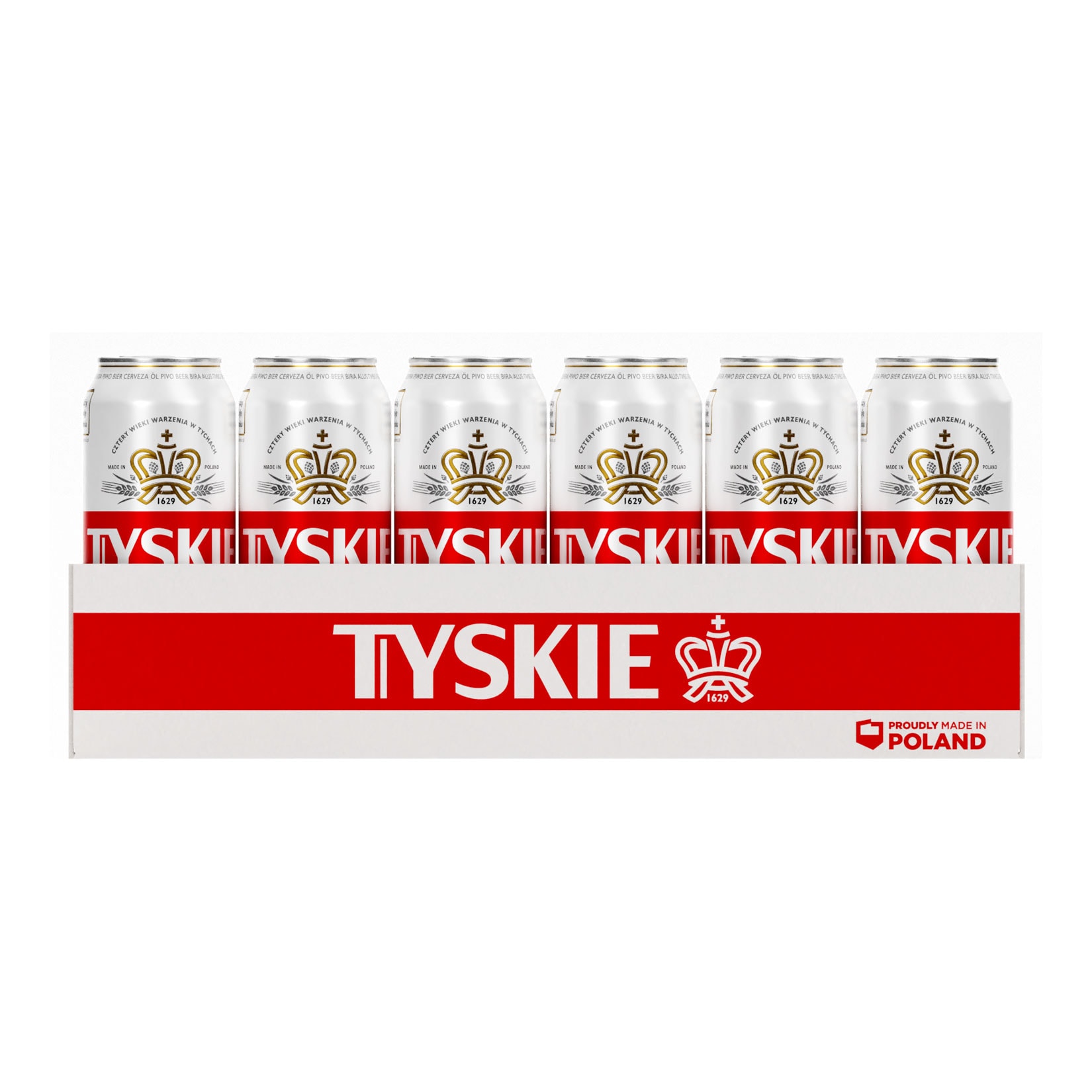 Tyskie Pils 5,2 % vol, 24er Pack - Bild 1