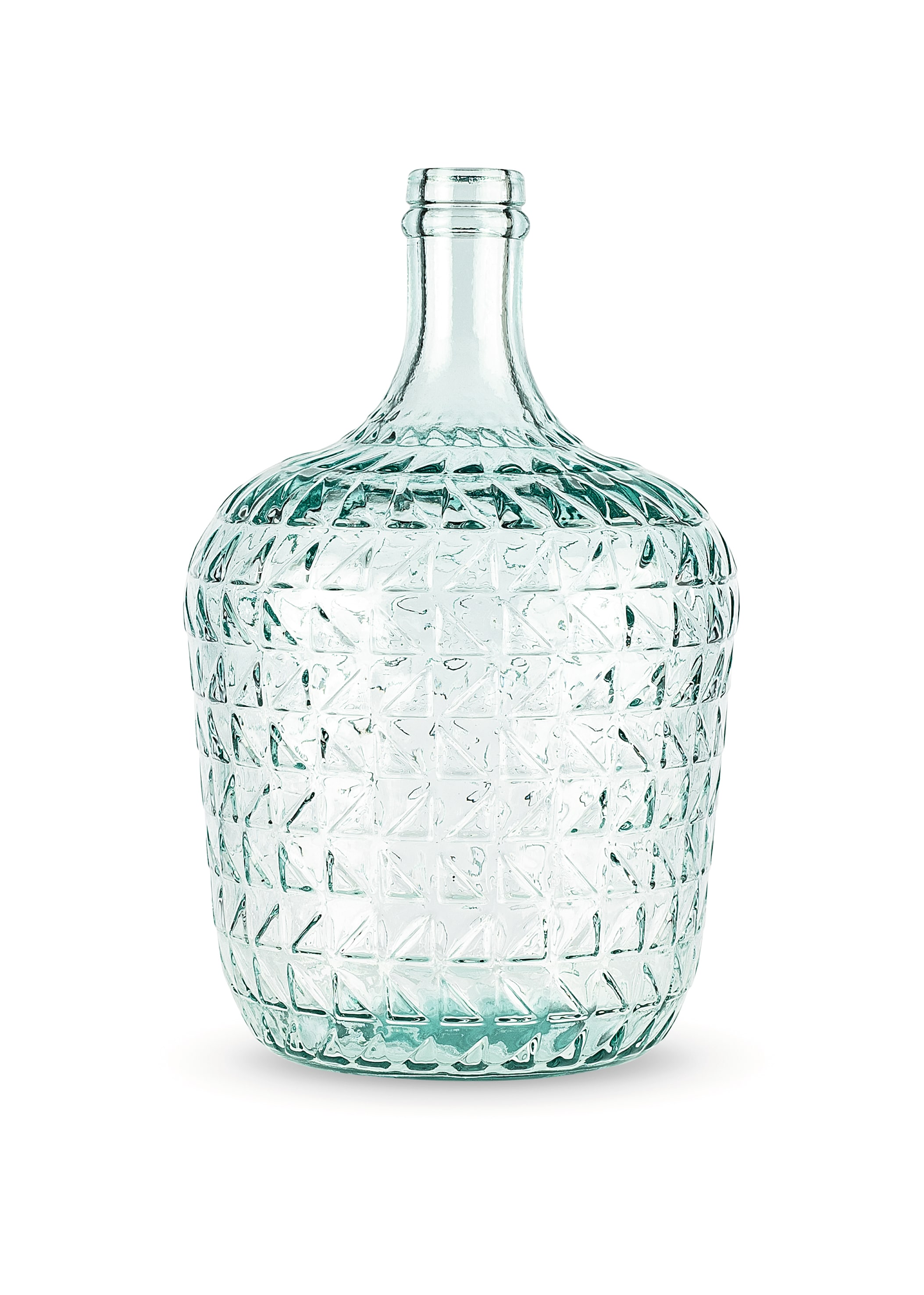 the way up Recyclingglas-Vase Valentina 20cm clear 30cm hoch - Bild 1