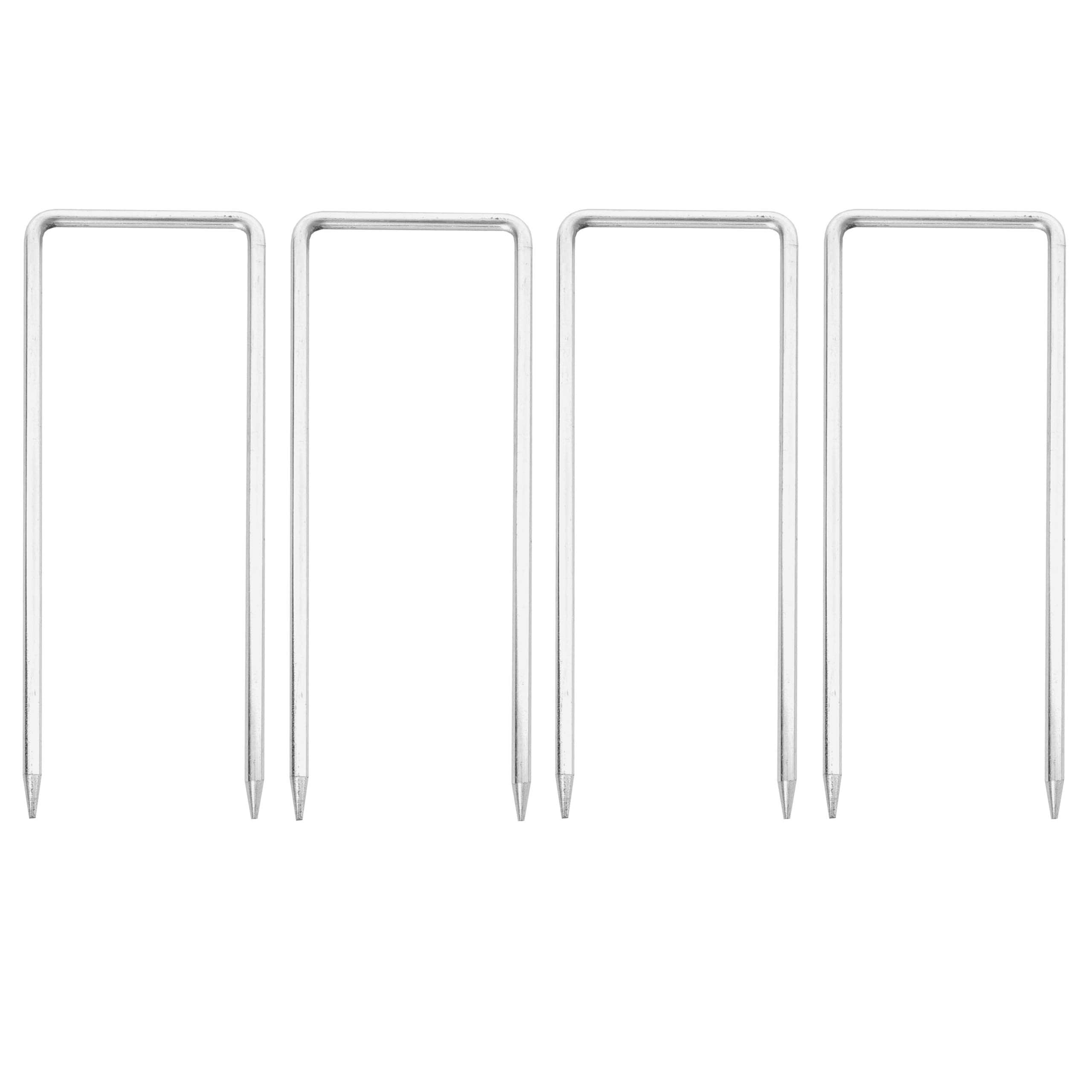 4er-Set Fixiernagel f&uuml;r Trampolin MCW-B34, Erdnagel Hering Erdspie&szlig; f&uuml;r Gartentrampolin Minitrampolin - Bild 1