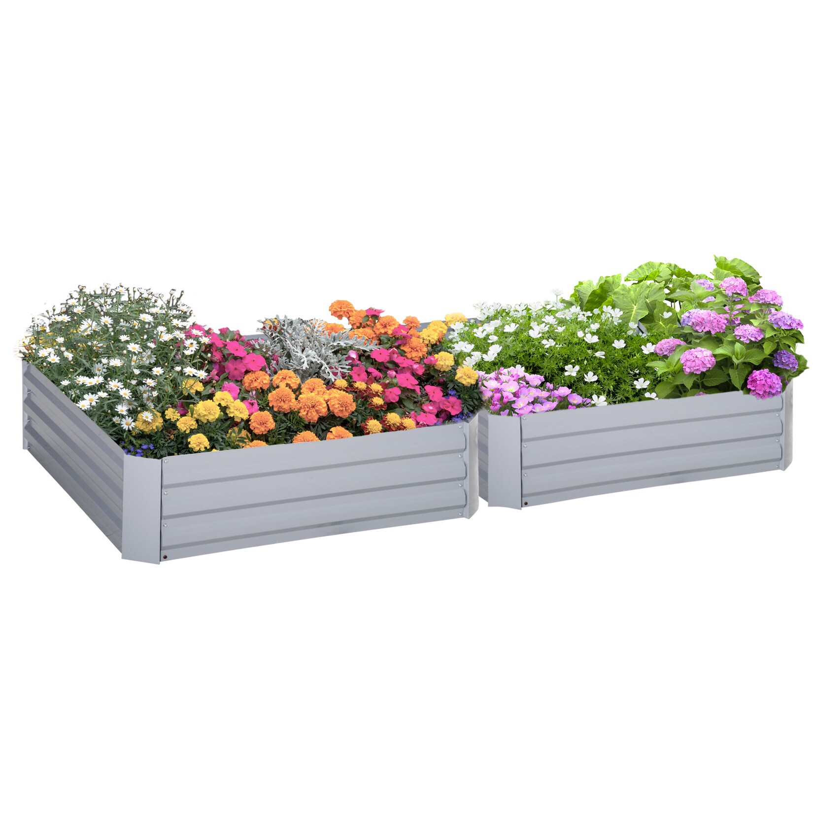 Hochbeet-Set Stahl