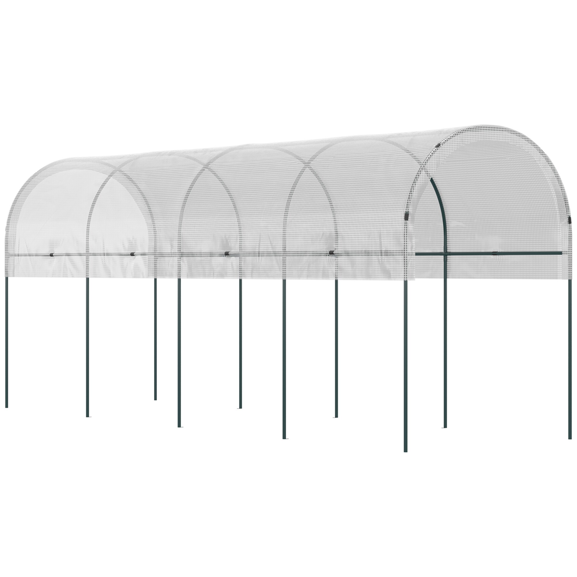 Outsunny Tomatengew&auml;chshaus Stahl, PE - Bild 1